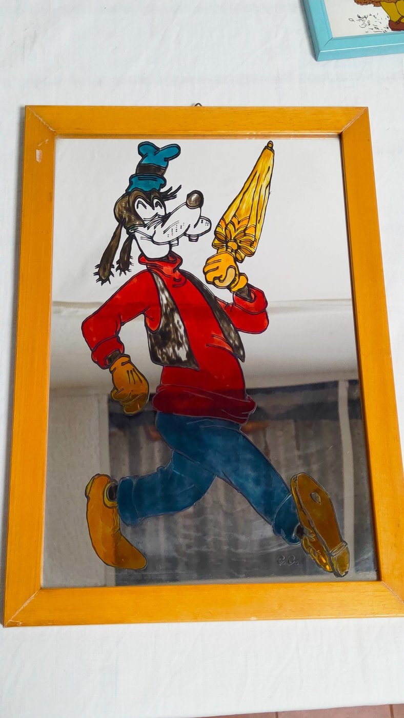 Quadretti a Specchio - Creazione di Riflessi Artistici Snoopy plutoo ferrari