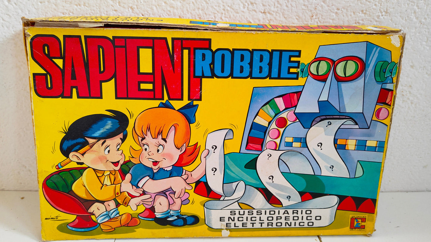 Sapient Robbie electronic encyclopedic textbook