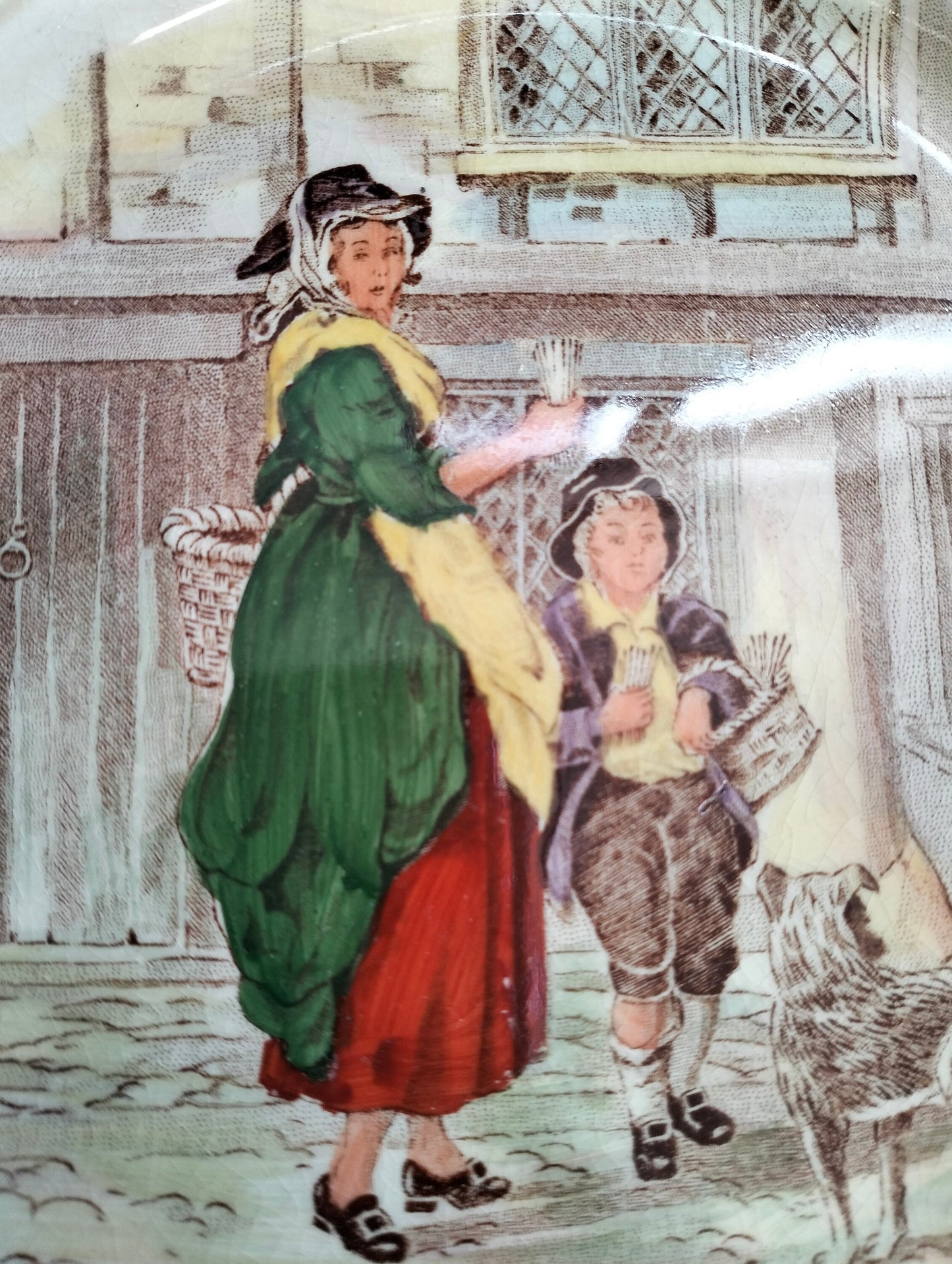 Cries of London decorative plate