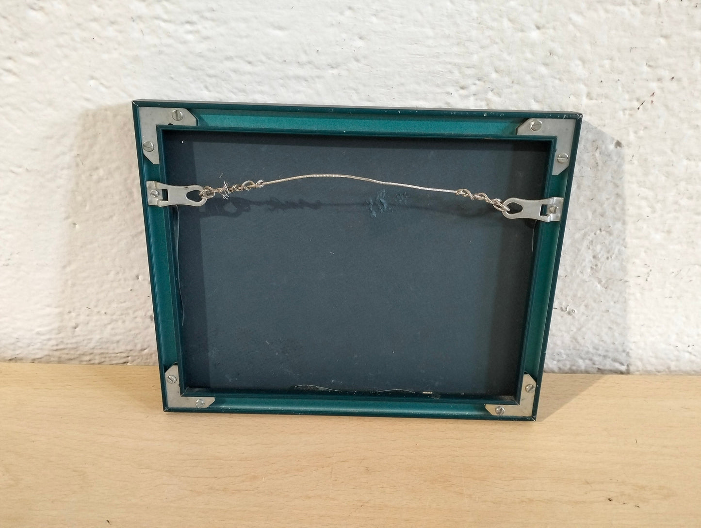 River and snow painting by M.Lanatta