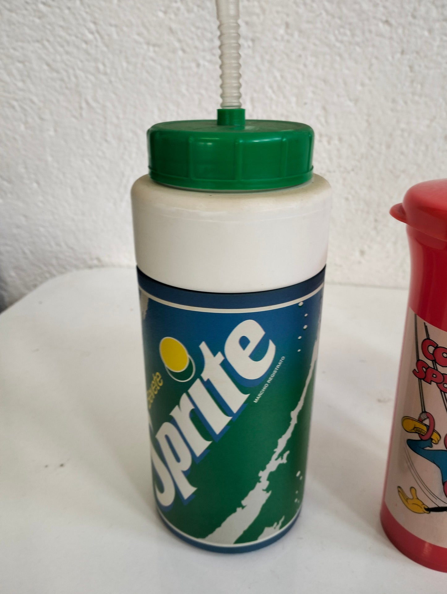 Lotto di 4 Borracce da Collezione Coca-Cola e Sprite