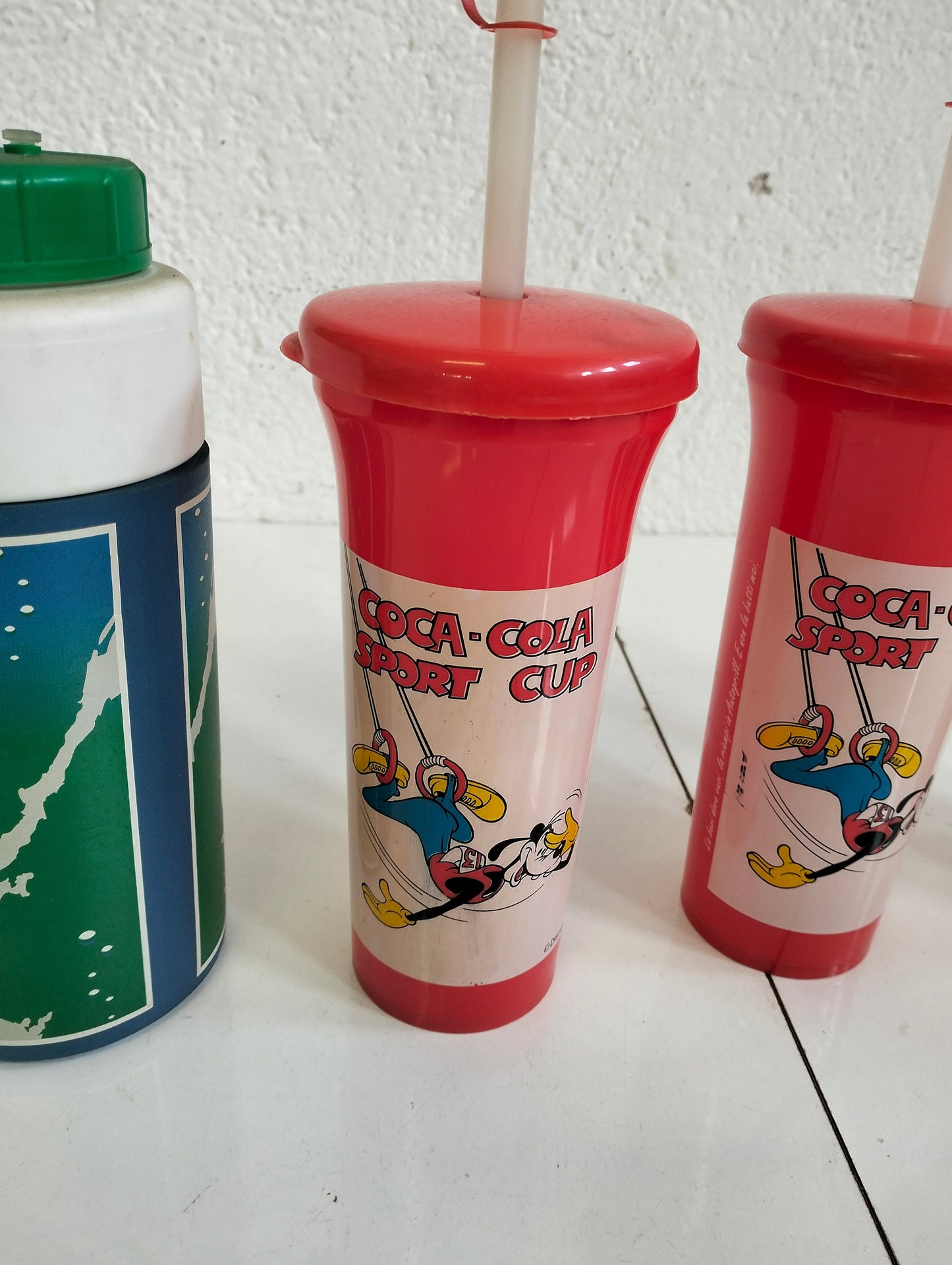 Lotto di 4 Borracce da Collezione Coca-Cola e Sprite