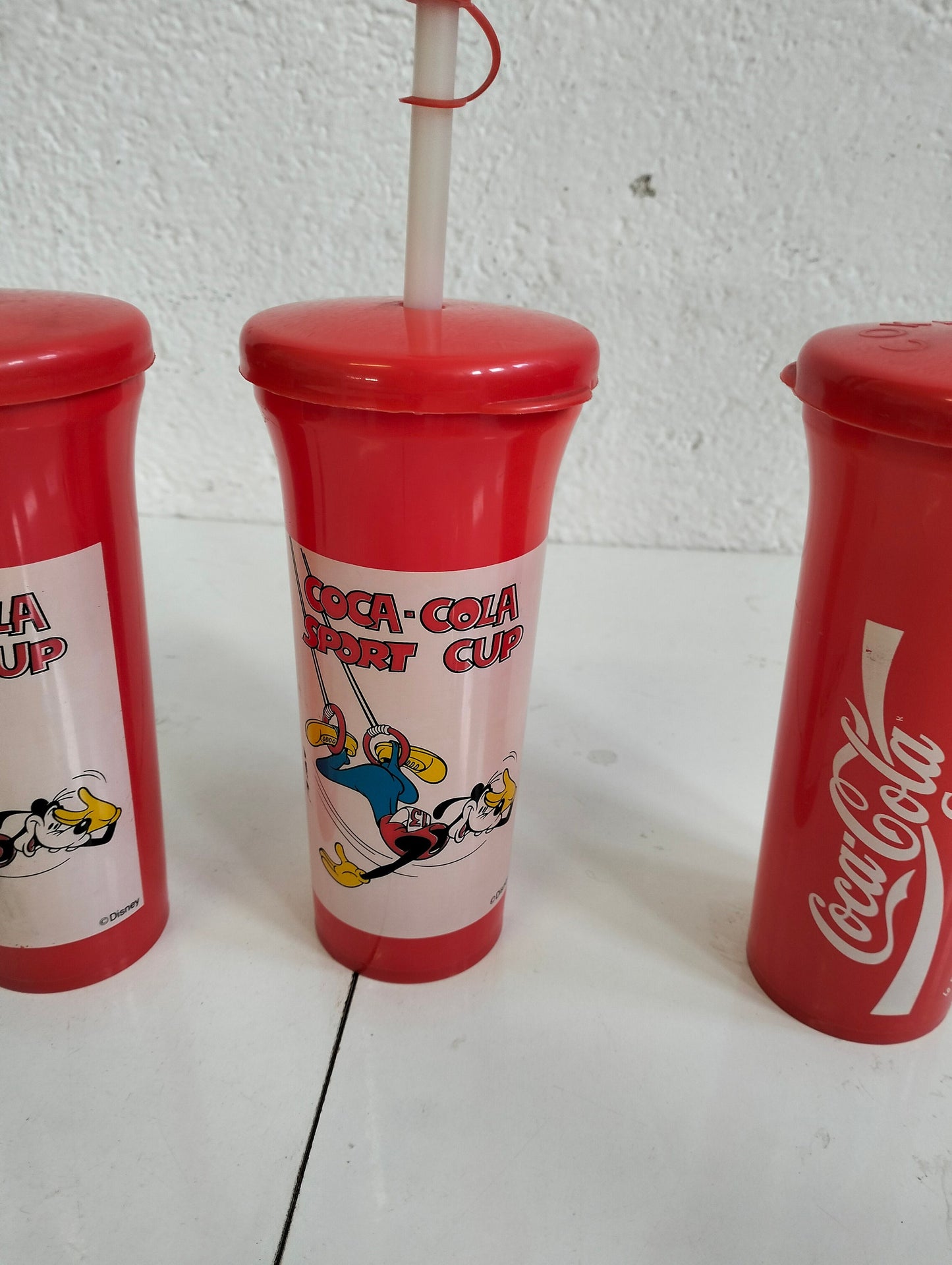 Lotto di 4 Borracce da Collezione Coca-Cola e Sprite