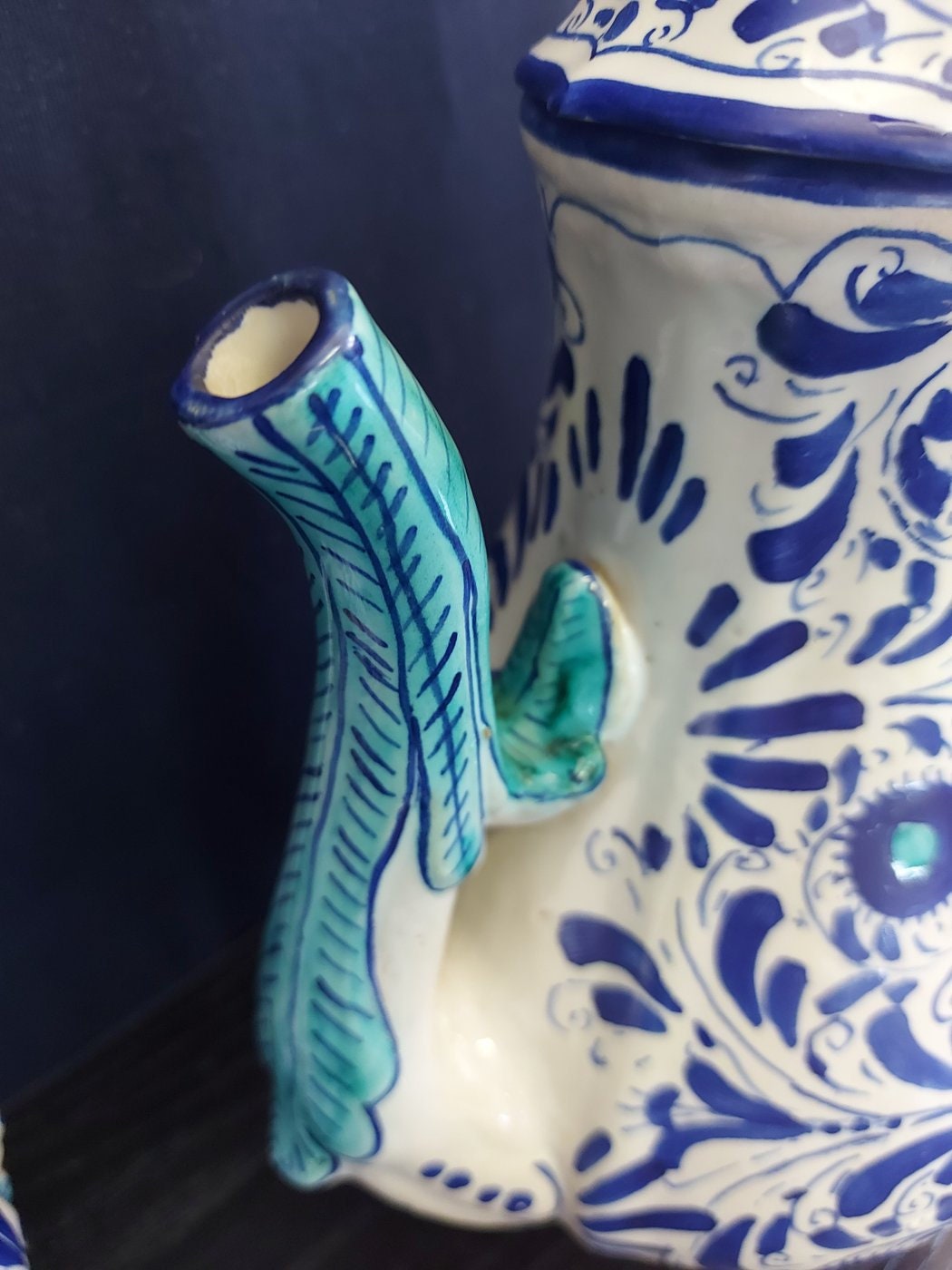 servizio caffè completo con teiera lattiera,  zuccheriera vintage