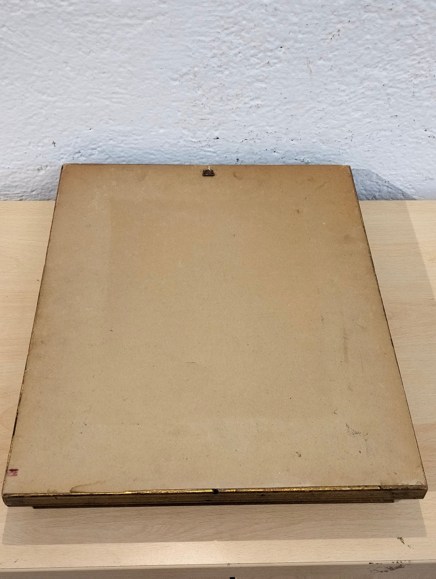 Quadro dipinto a mano con cornice dorata