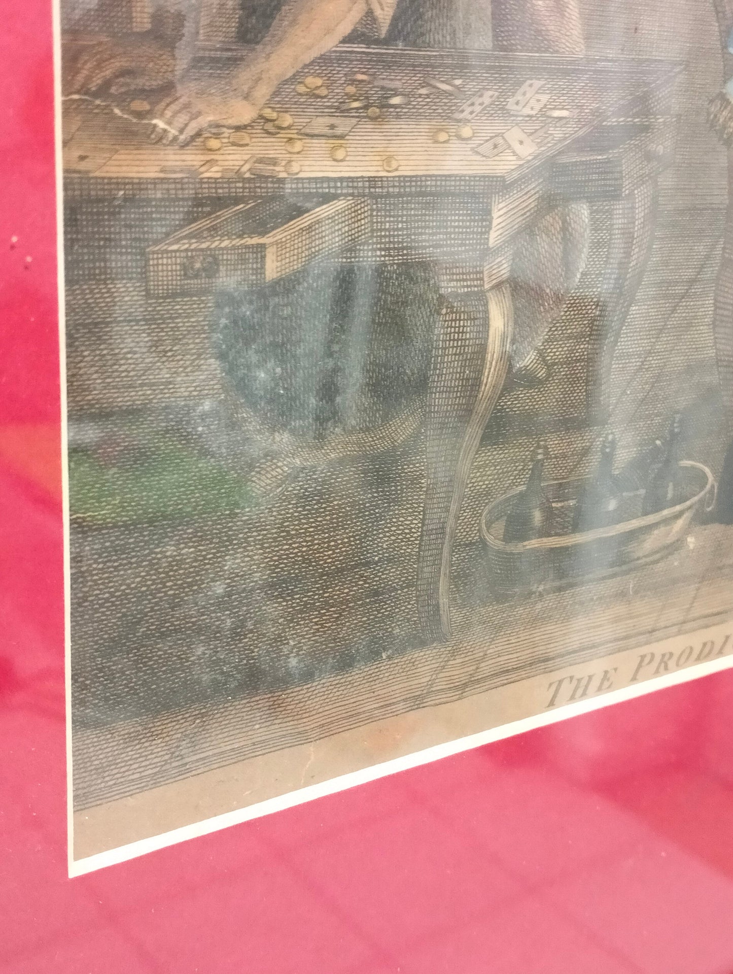 Printed Picture of the Ancient Parable of the Prodigal Son