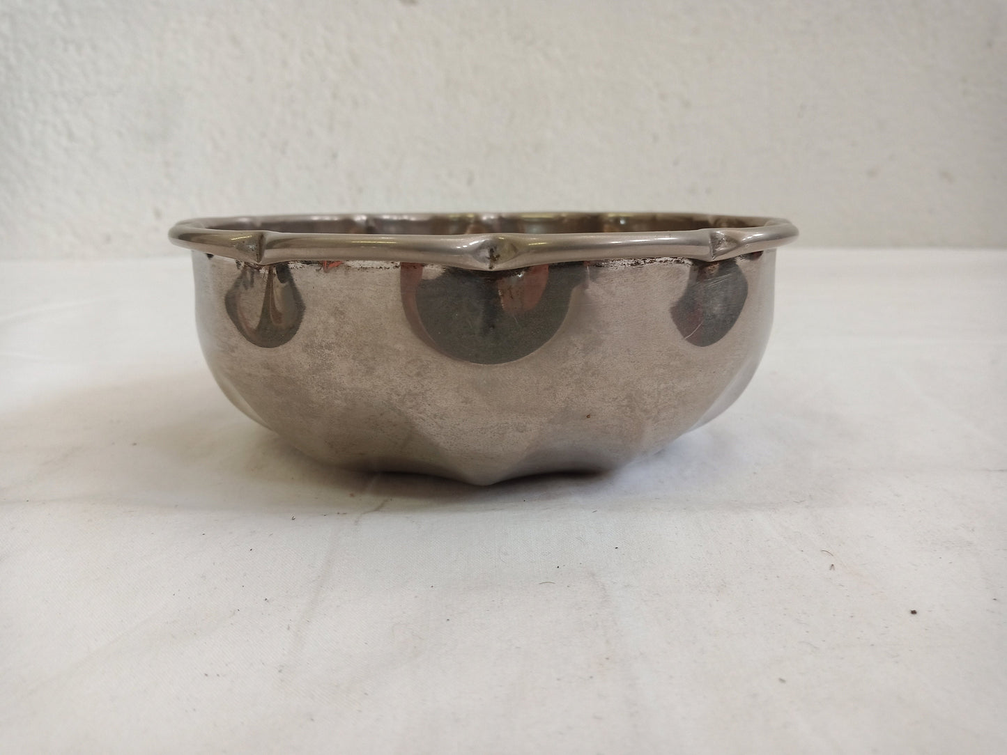 vintage tray in silver 14x6 h cm