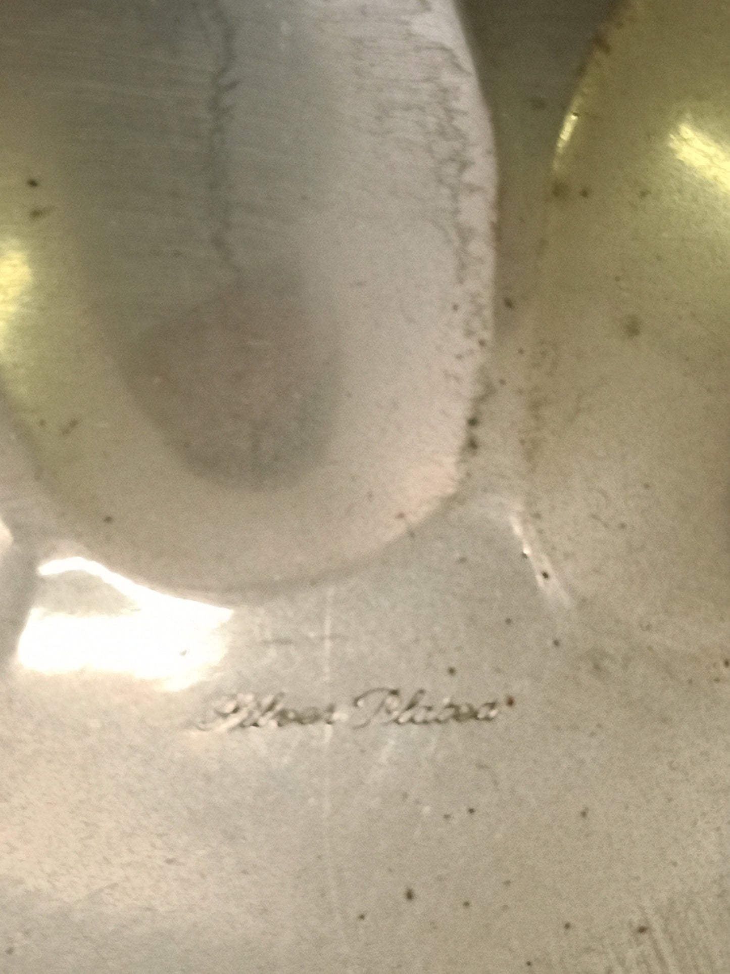 vintage tray in silver 14x6 h cm