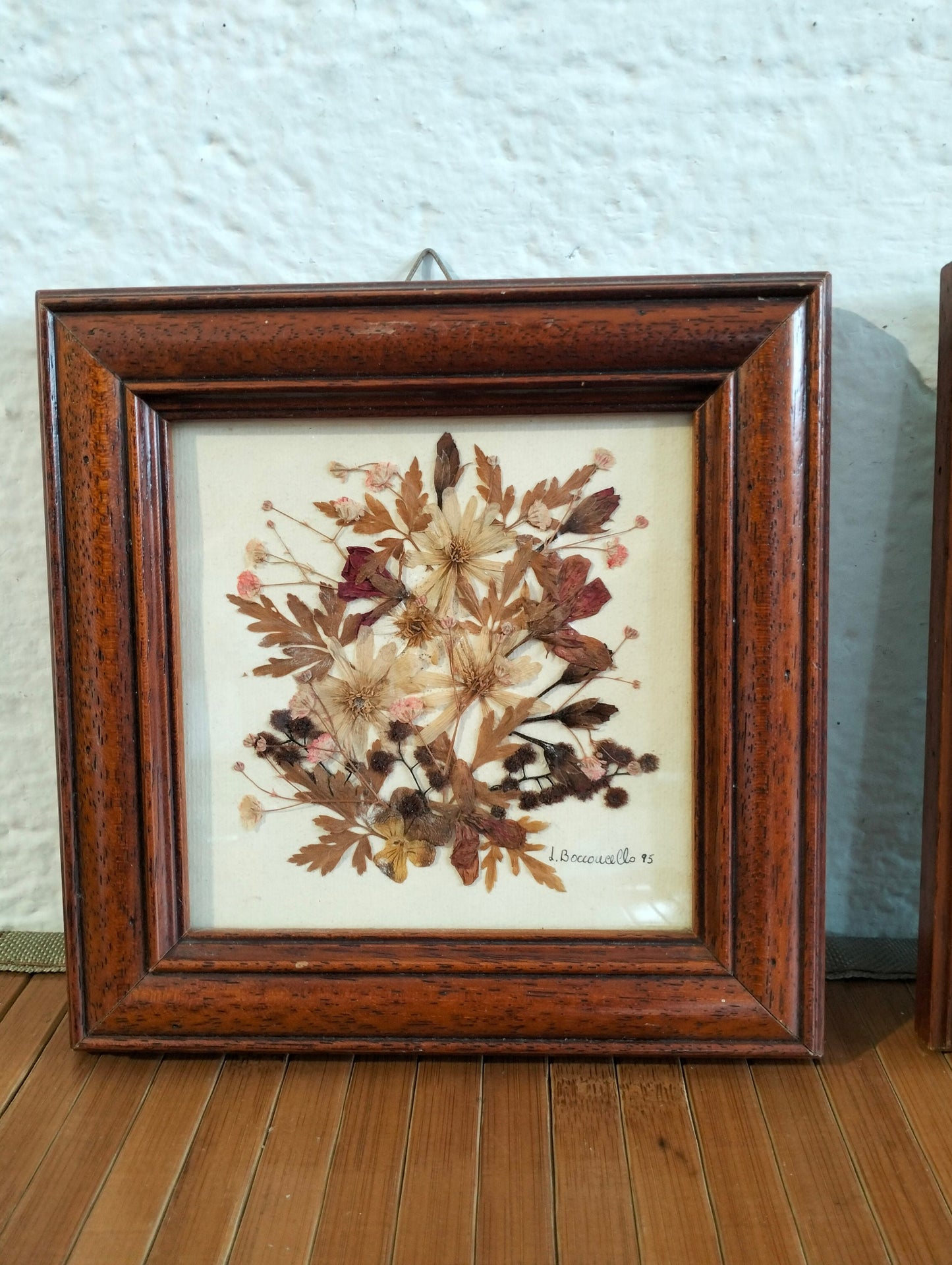 Quadretti Artigianali con Fiori e Foglie Veri - Decorazioni Botaniche Uniche