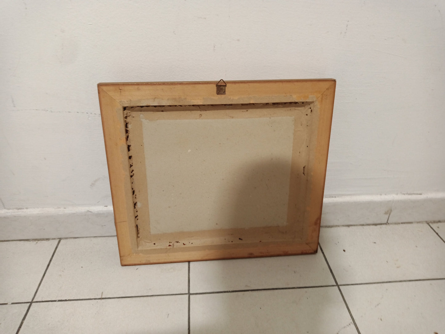 Quadro dipinto vaso con fiori