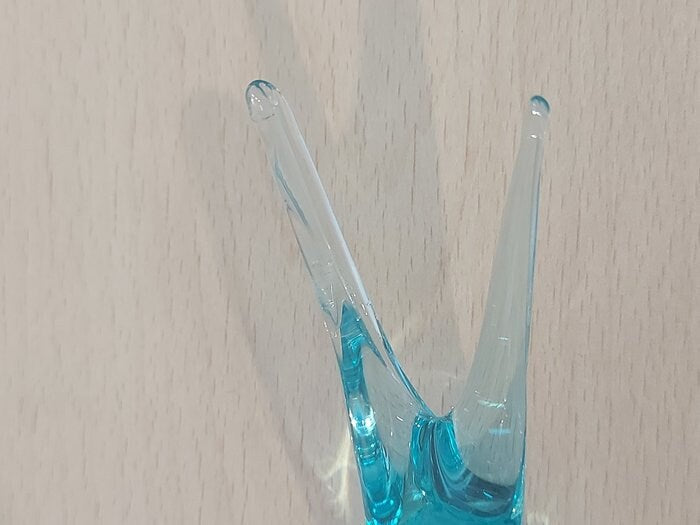 vintage glass bird