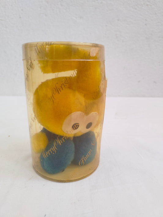 Peluche Vintage giallo - Un Pezzo di Storia da Esplorare