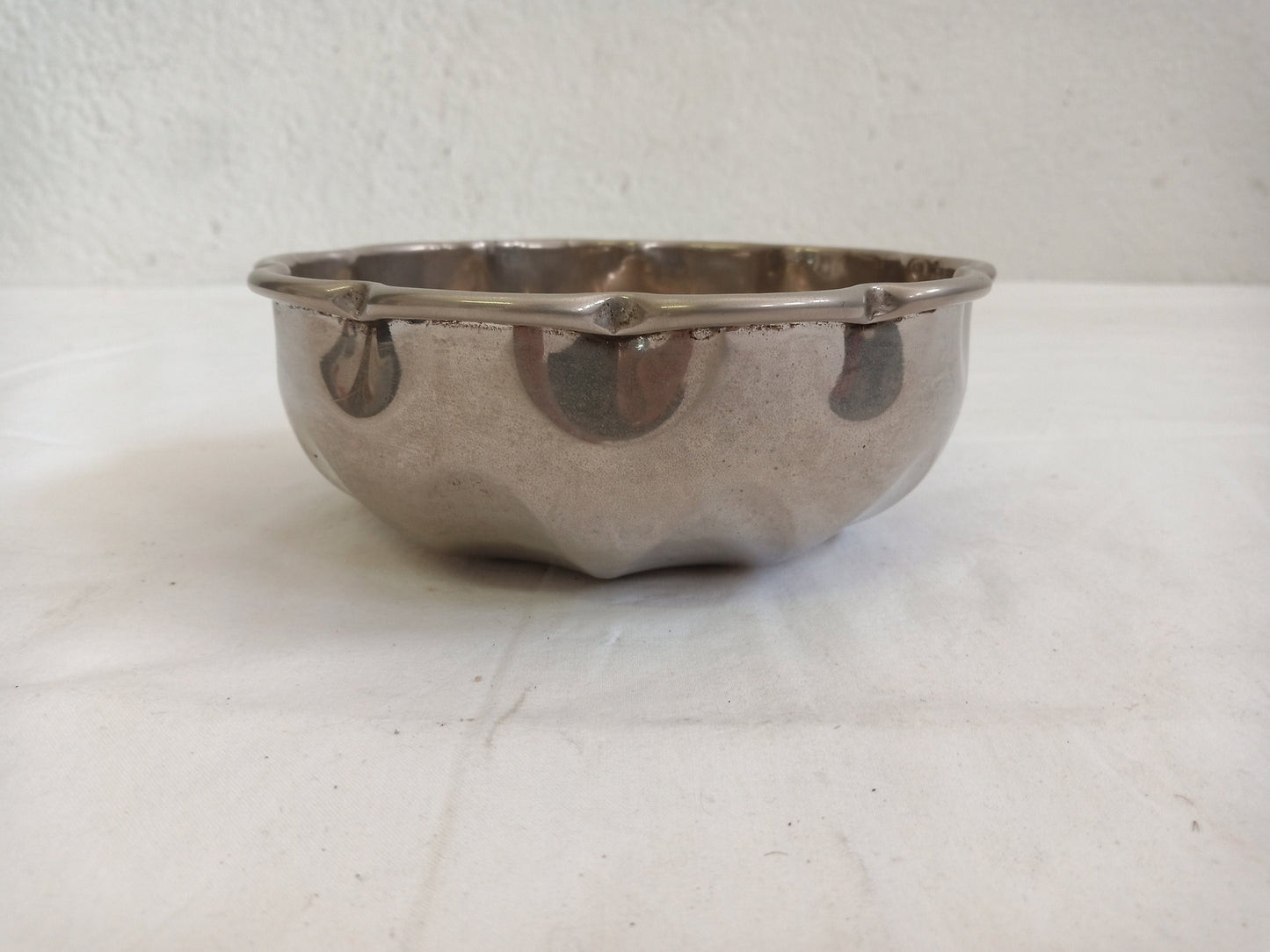vintage tray in silver 14x6 h cm