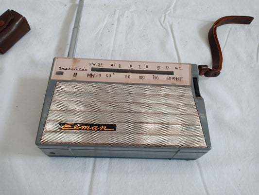 Radio Elman Modello Transistor - Oggetto da Collezione