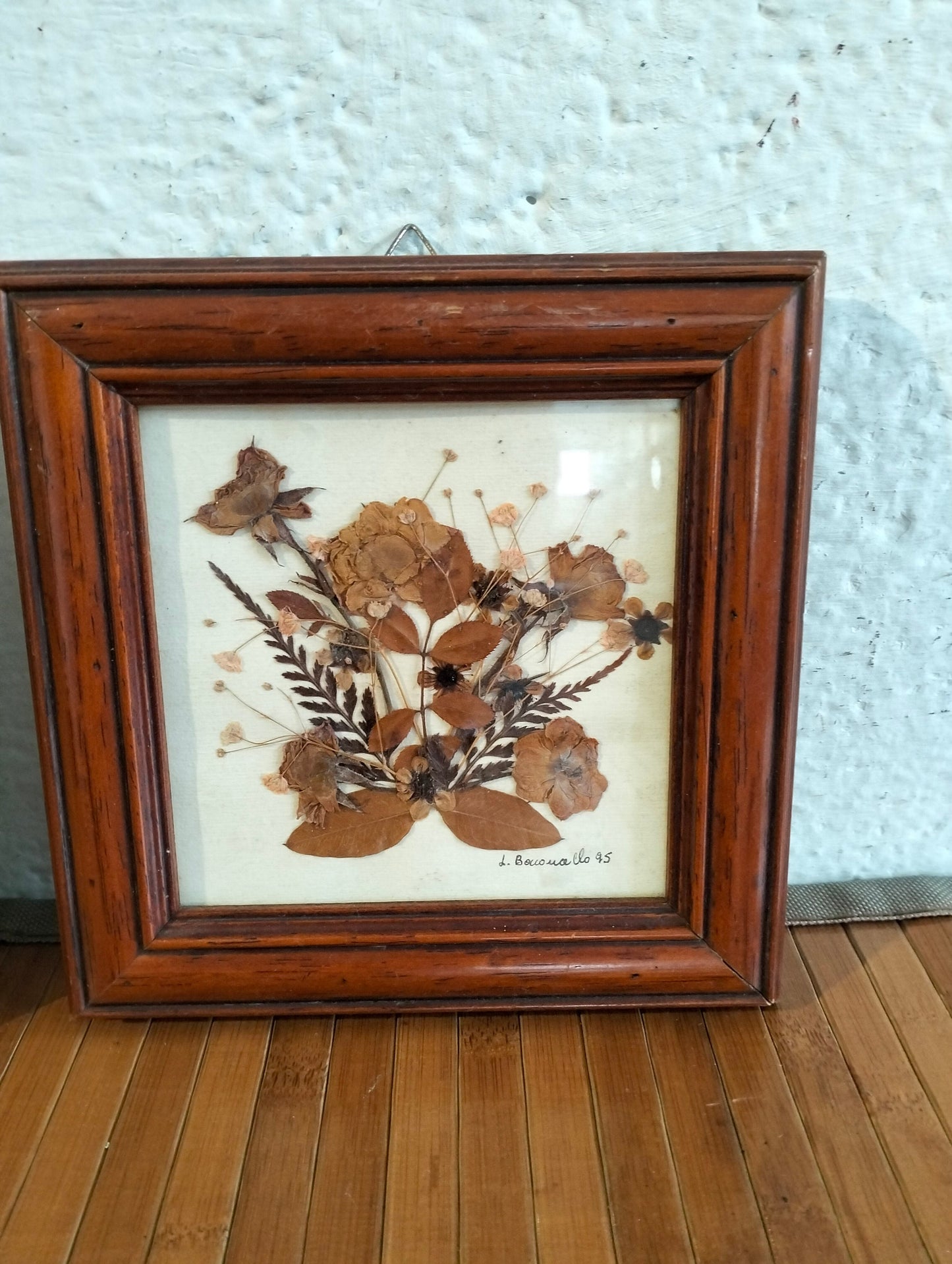 Quadretti Artigianali con Fiori e Foglie Veri - Decorazioni Botaniche Uniche