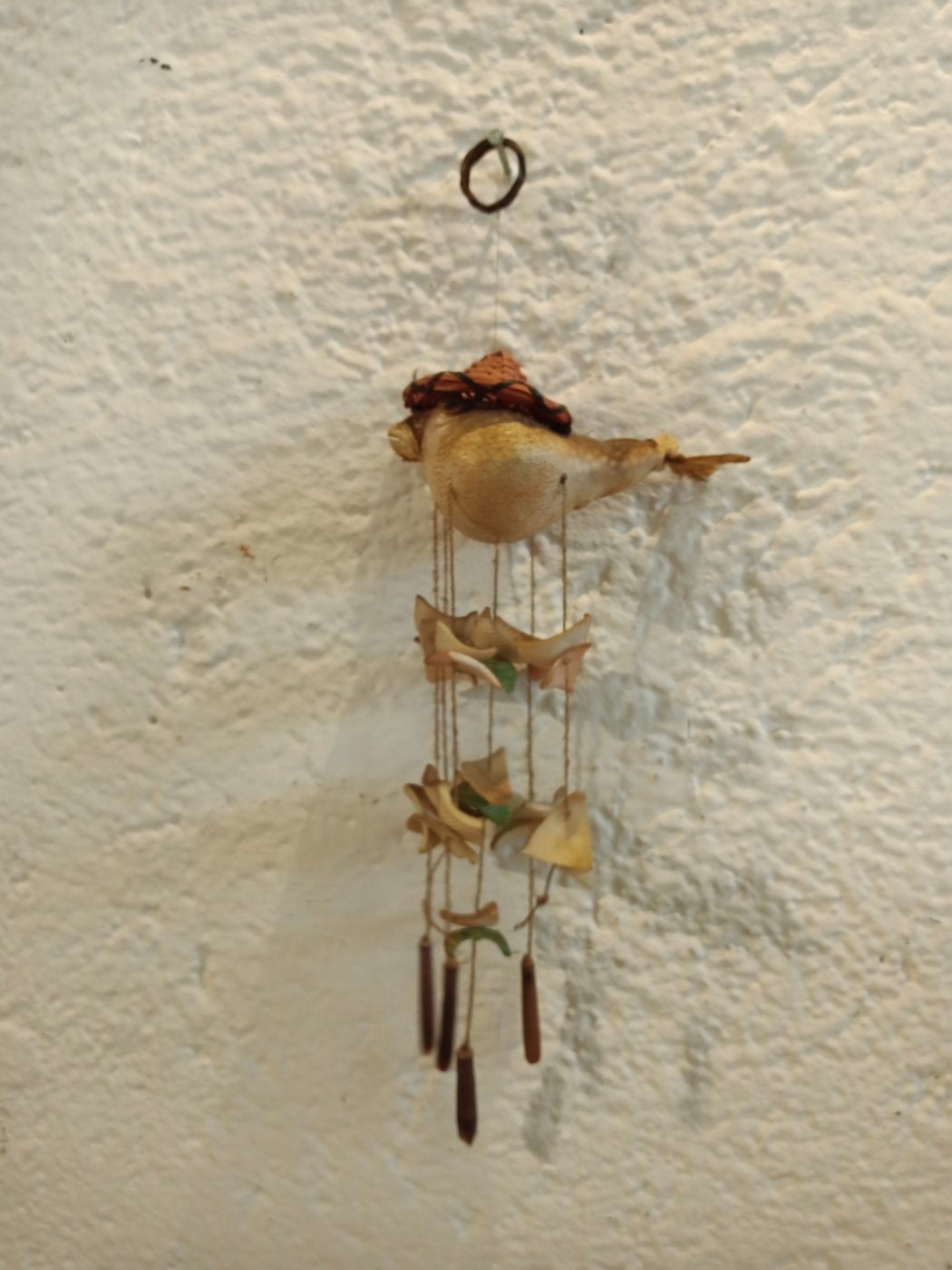 Scaccia Pensieri con Pesce Palla Artigianale - Atmosfera Rilassante e Unicità nella Tua Casa