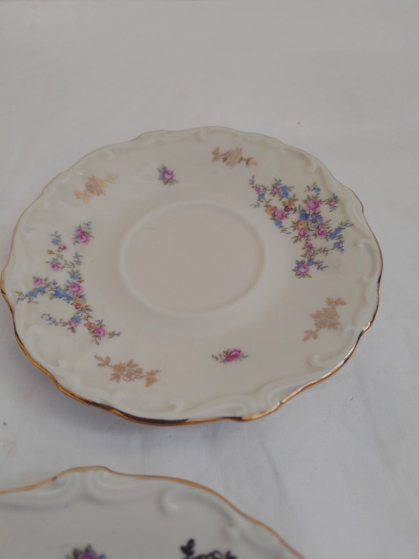 Set di Sei Piattini in Ceramica Bavaria - Eleganza e Raffinatezza a Tavola