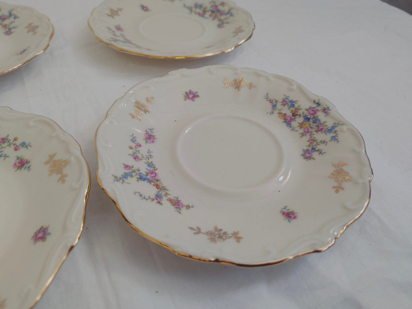 Set di Sei Piattini in Ceramica Bavaria - Eleganza e Raffinatezza a Tavola