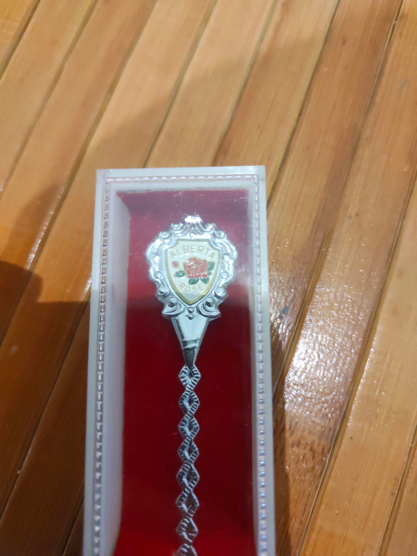 Cucchiaino Personalizzato Vintage "Alberta" in Silver Plate Un tocco di fascino d'epoca per il tuo tè o caffè