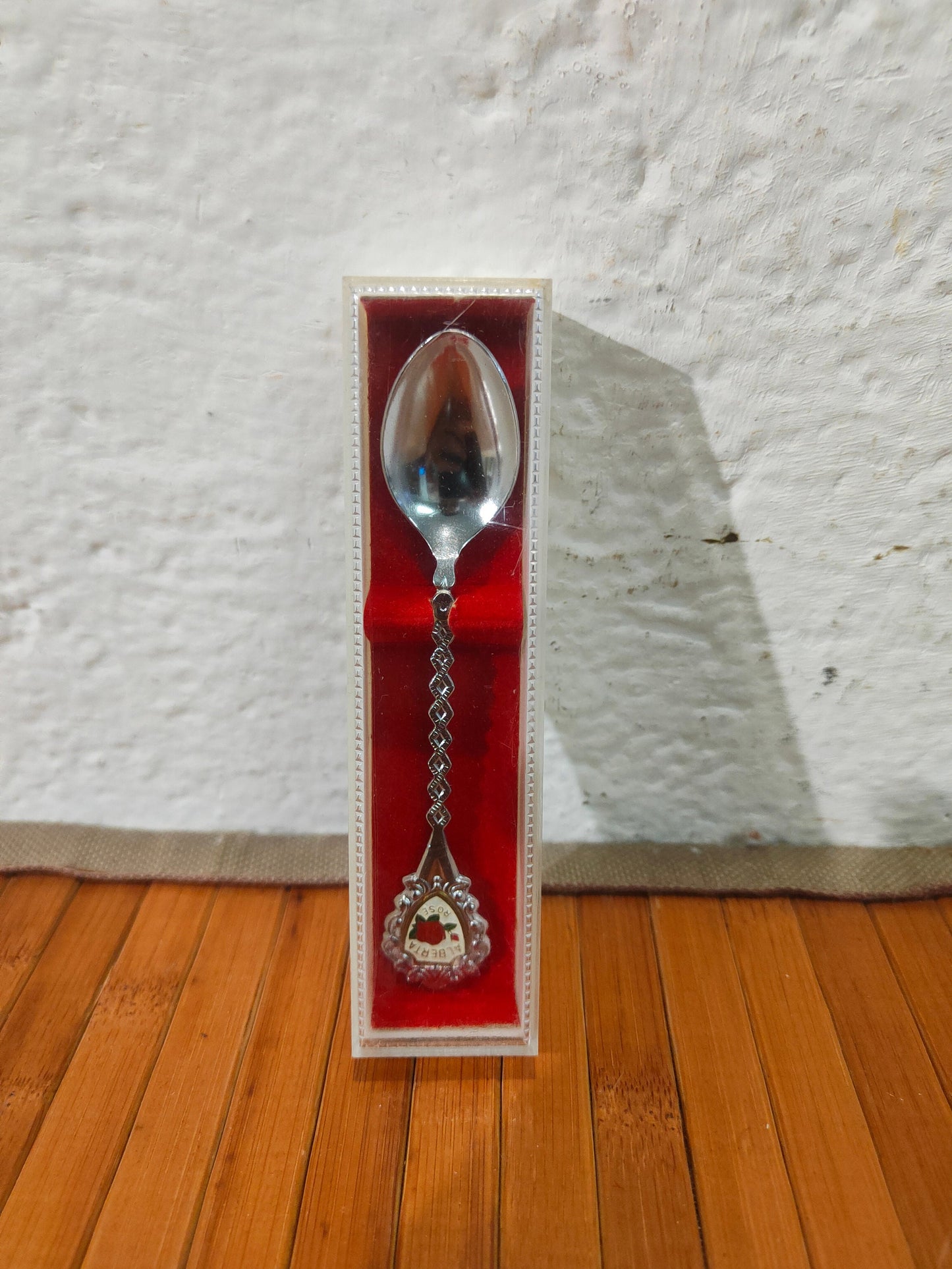 Cucchiaino Personalizzato Vintage "Alberta" in Silver Plate Un tocco di fascino d'epoca per il tuo tè o caffè
