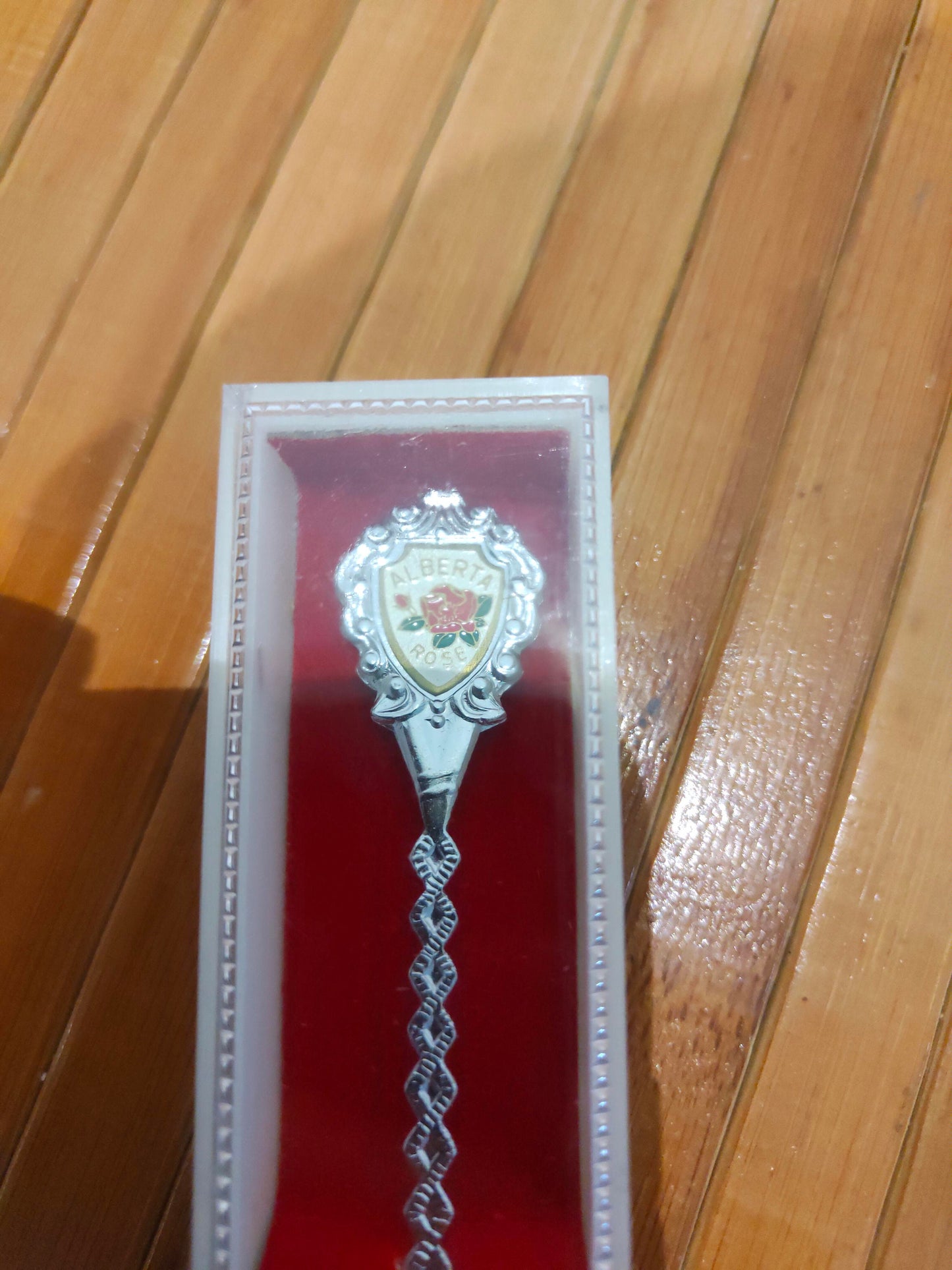 Cucchiaino Personalizzato Vintage "Alberta" in Silver Plate Un tocco di fascino d'epoca per il tuo tè o caffè