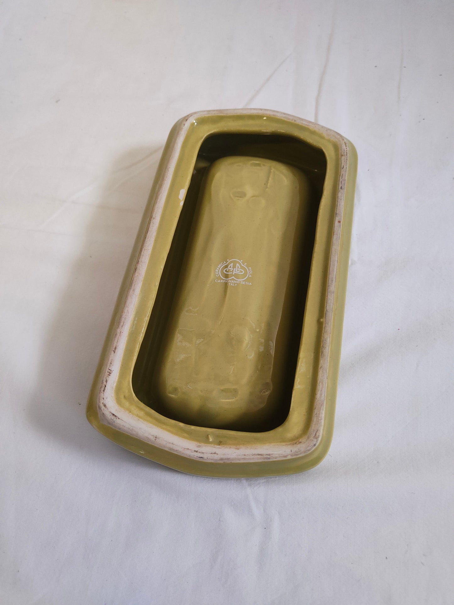 Posacenere Pubblicitario Scotch J&B Whisky in Ceramica Verde - Pezzo da Collezione Vintage