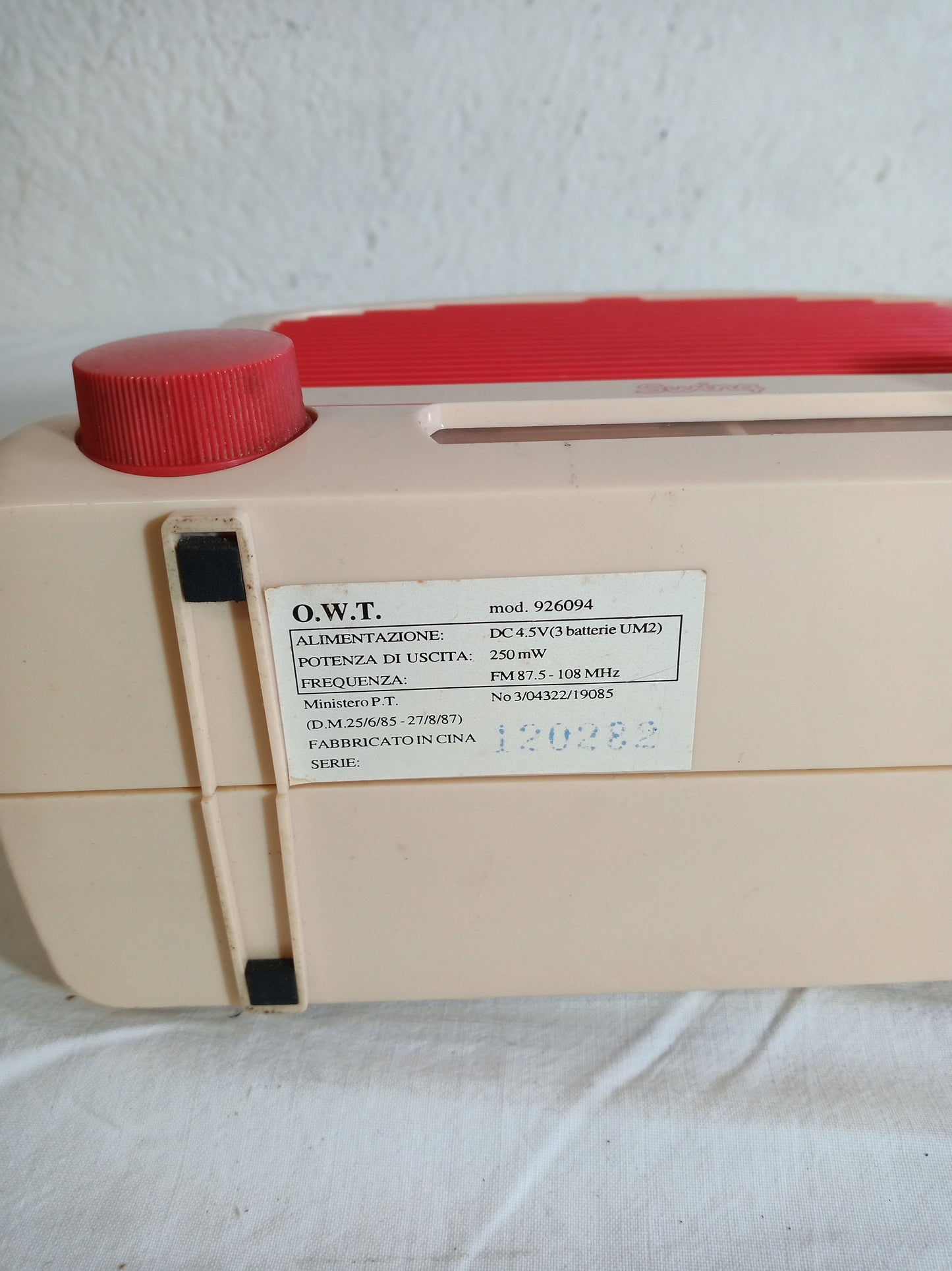 Vintage Toy Radio Model Swing 92 - A Piece of Nostalgia