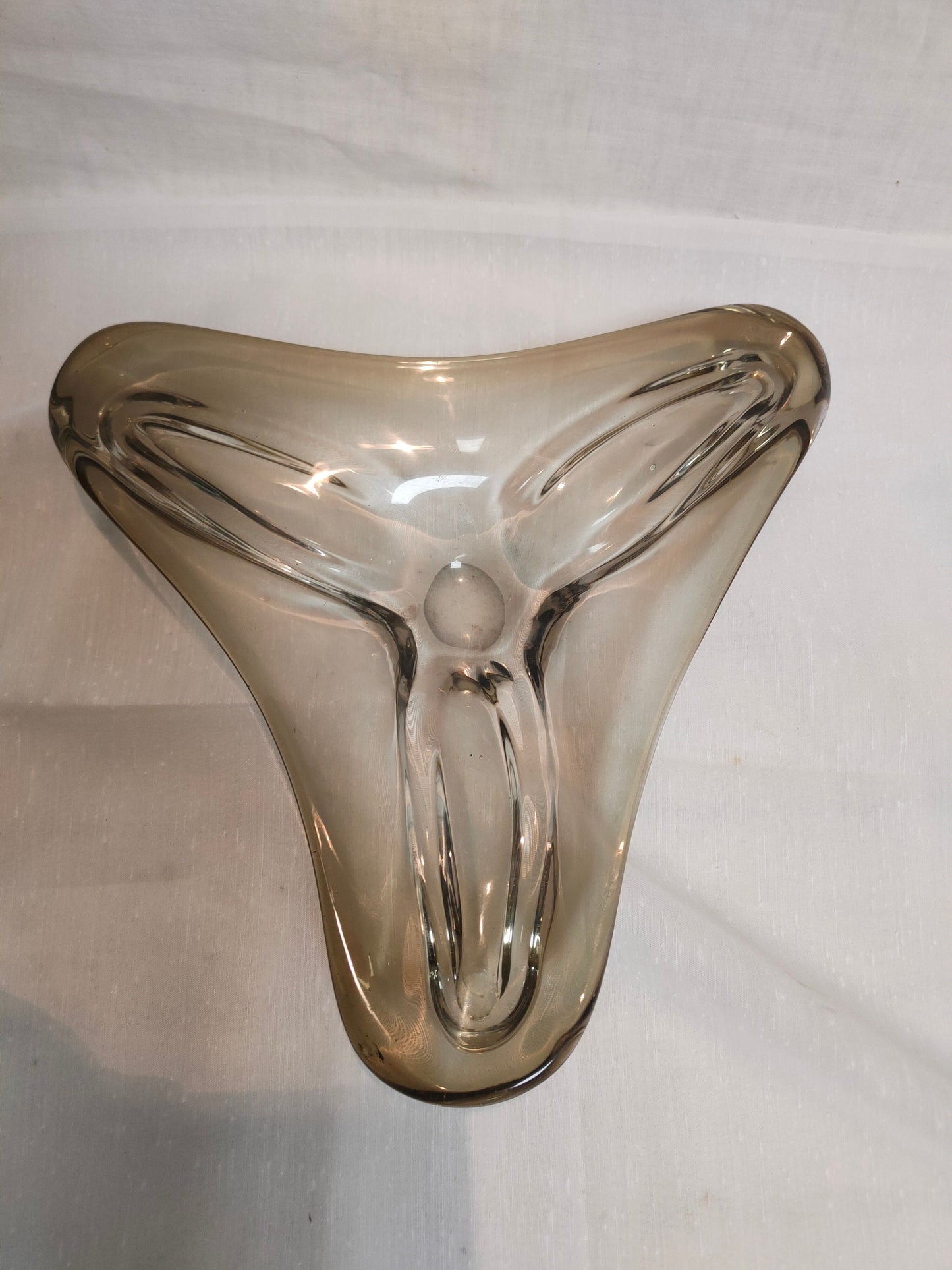 Centrotavola in Vetro di Design Vintage - Fatto a Mano