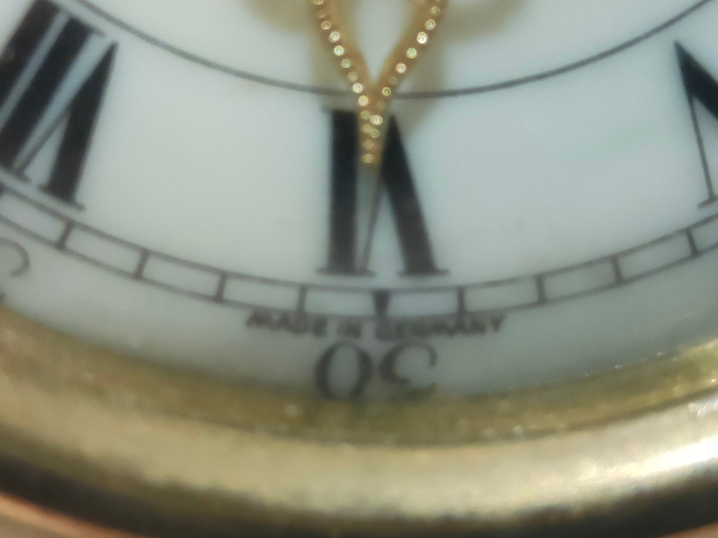 Orologio da tavolo Muhlheim vintage made in Germania