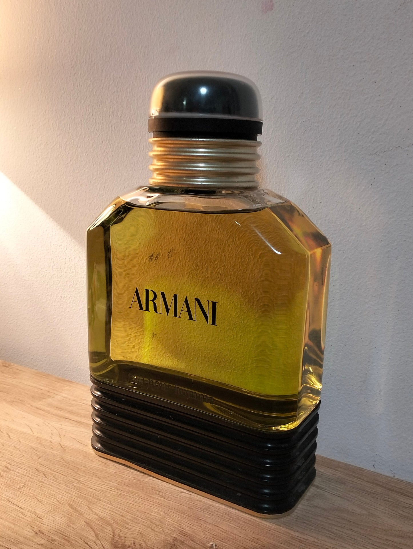 Profumo Vintage Uomo Armani Eau pour Homme 1000 ml Anni '80 Sigillato  Raro da Collezione, Iconico e Nuovo