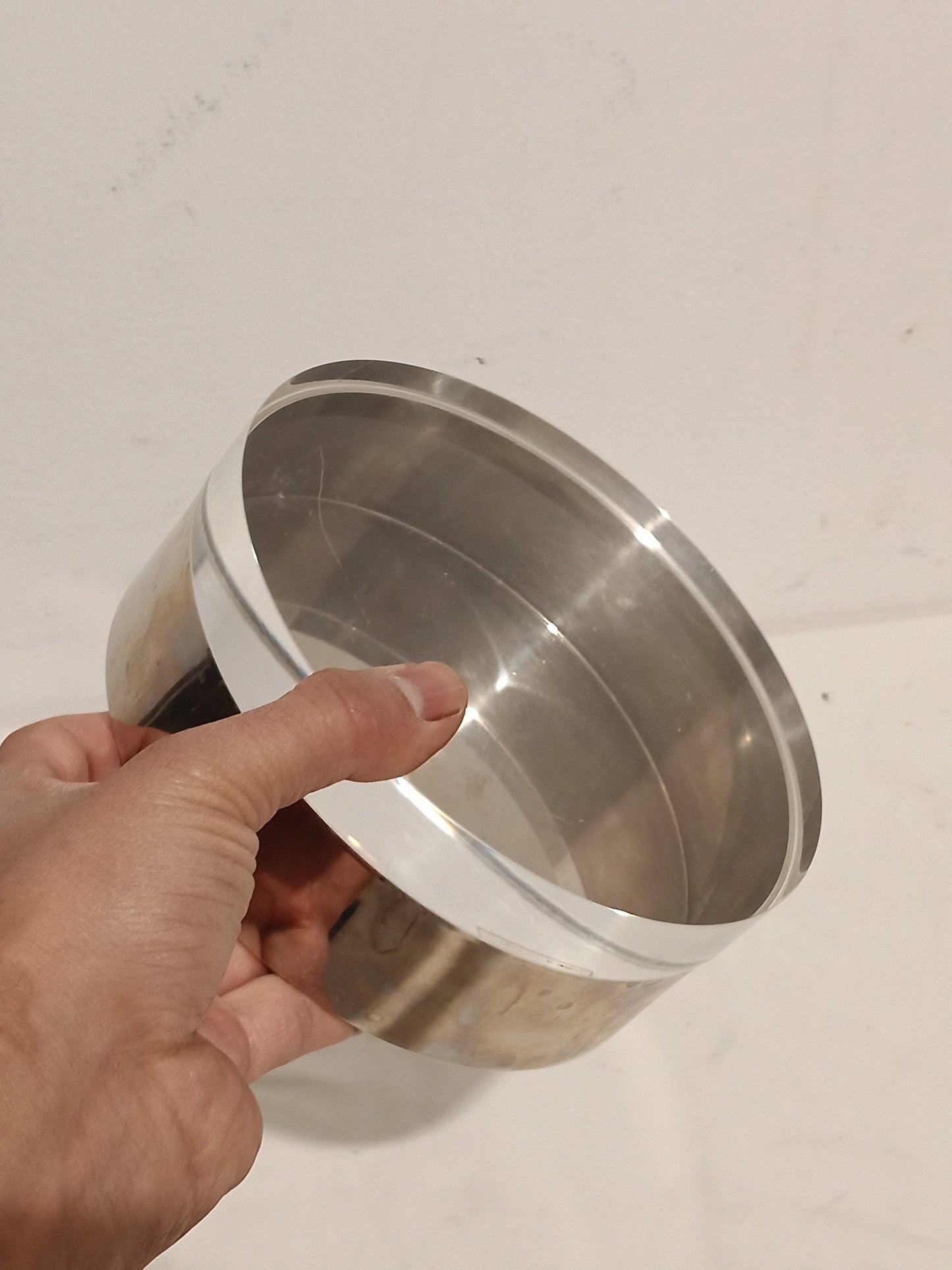 Vintage Silver Cylindrical Box Maison R. DEBLADIS - Paris