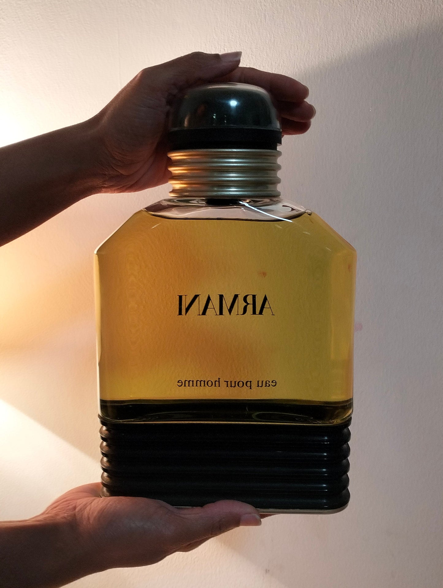 Profumo Vintage Uomo Armani Eau pour Homme 1000 ml Anni '80 Sigillato  Raro da Collezione, Iconico e Nuovo