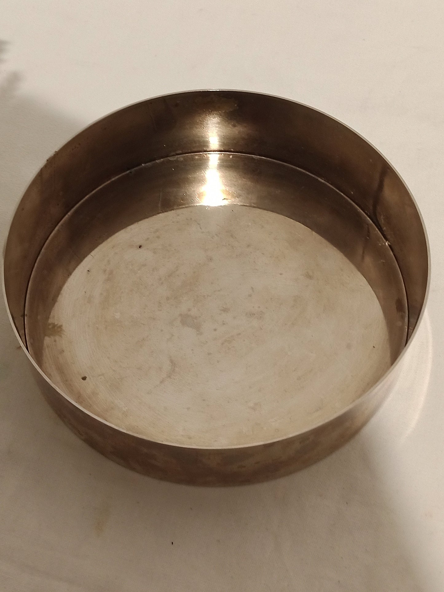 Vintage Silver Cylindrical Box Maison R. DEBLADIS - Paris