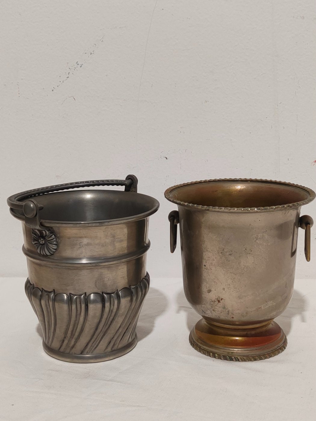 Due Secchielli Porta Ghiaccio Vintage: Un tocco di fascino retrò per la tua casa