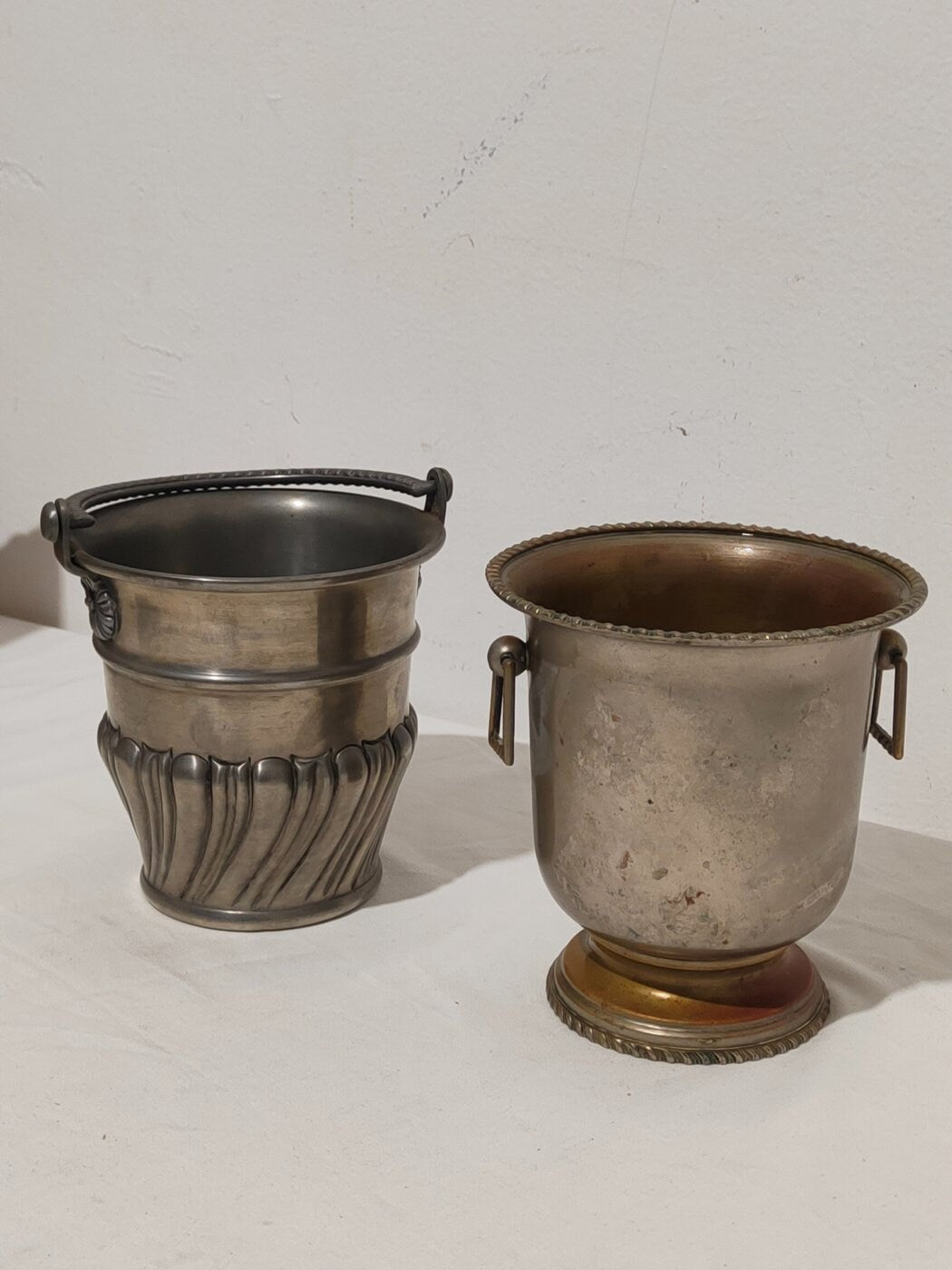 Due Secchielli Porta Ghiaccio Vintage: Un tocco di fascino retrò per la tua casa