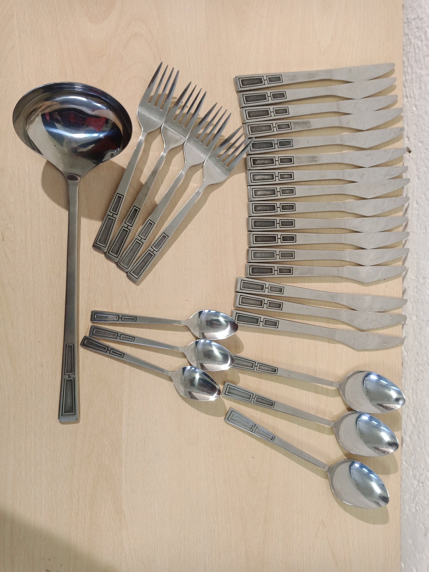 Servizio Posate Acciaio Inox - Incompleta - Special Made in Korea