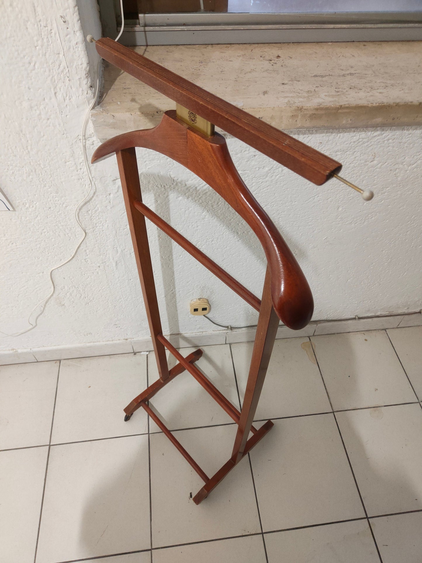 Appendiabiti Servomuto Fratelli Reguitti Vintage - Ottone - 105 x 45 x 32