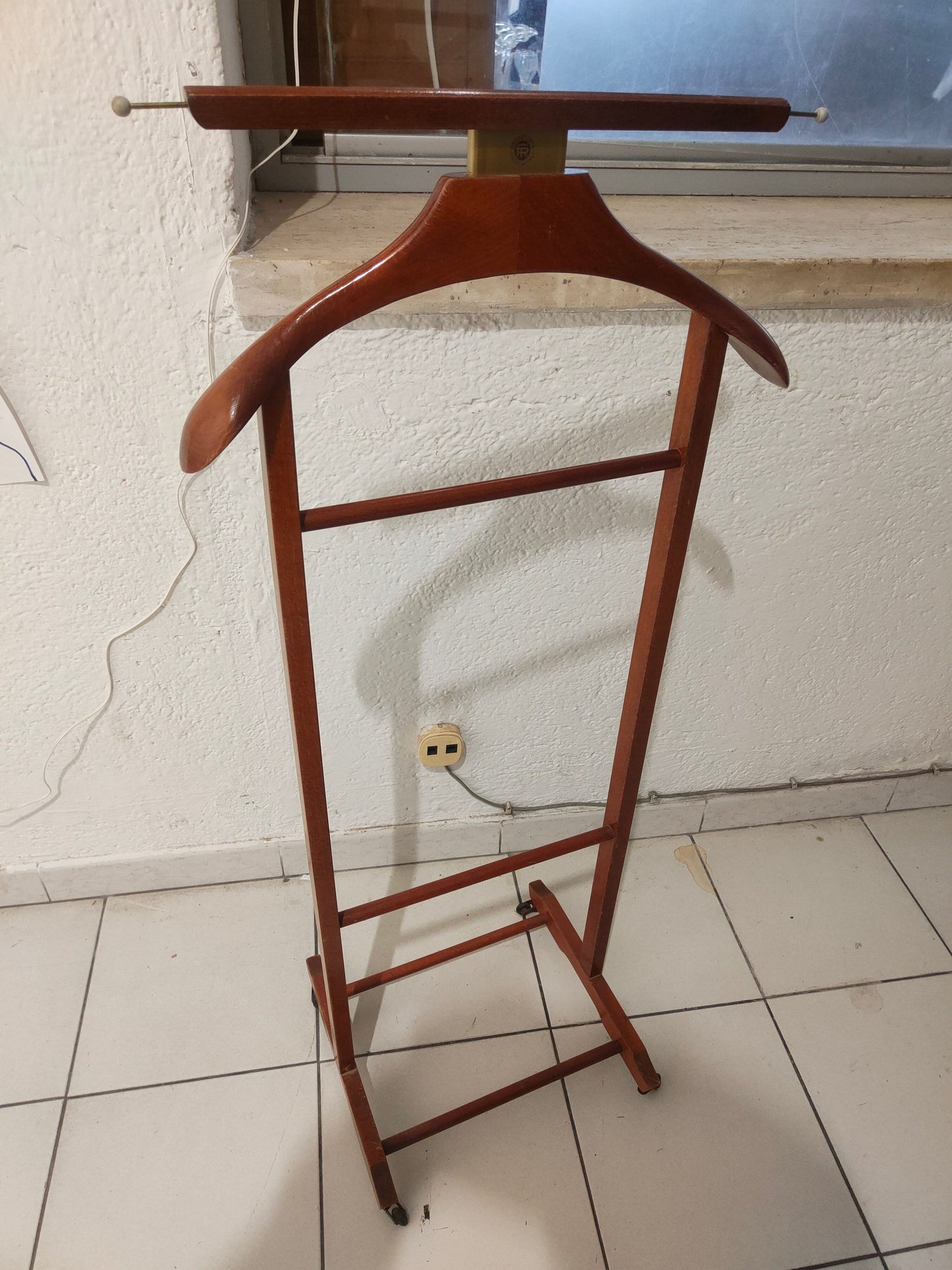 Appendiabiti Servomuto Fratelli Reguitti Vintage - Ottone - 105 x 45 x 32