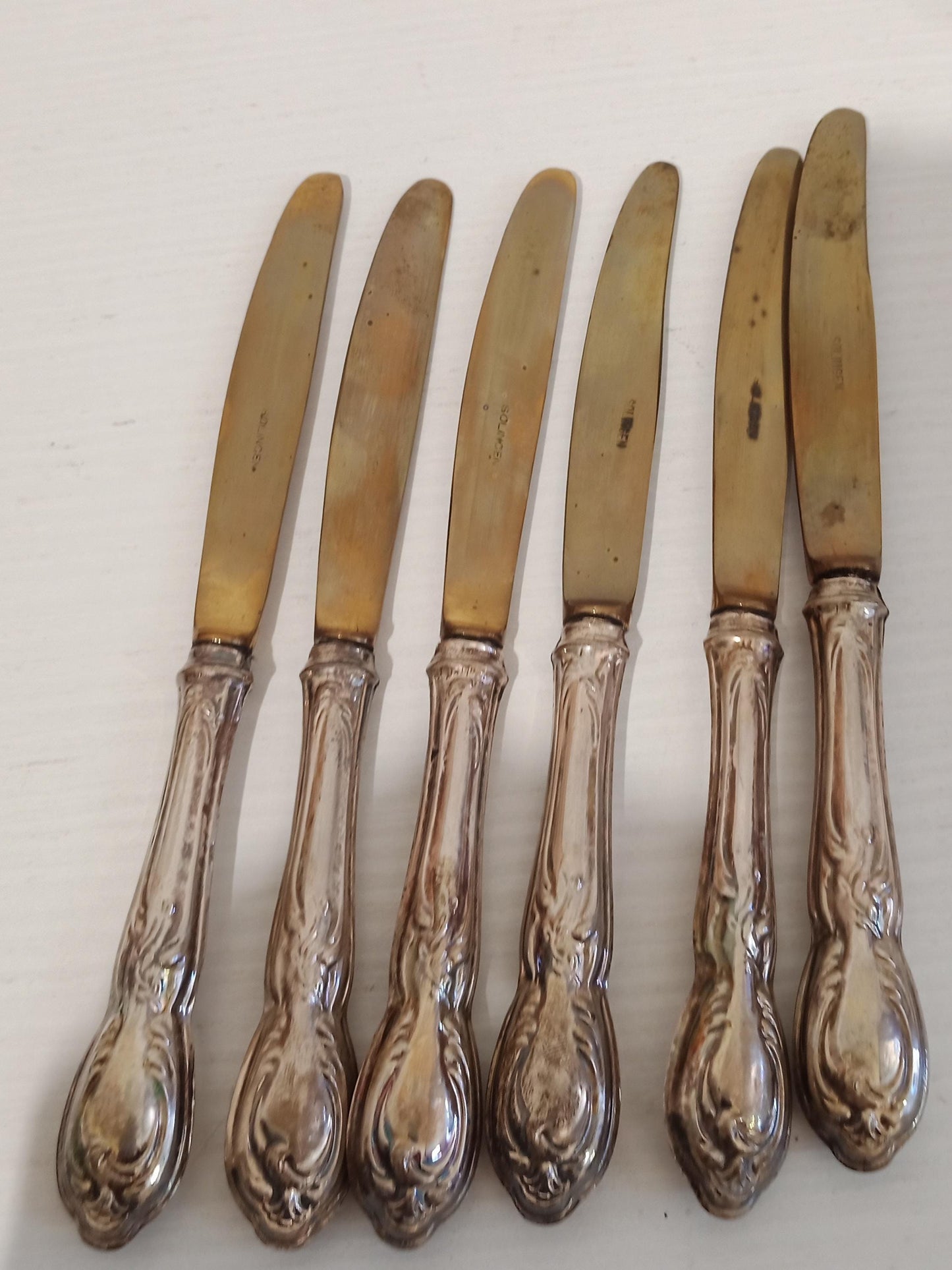 Servizio Posate da Dolce in Argento 800 - Perfetto Regalo vintage