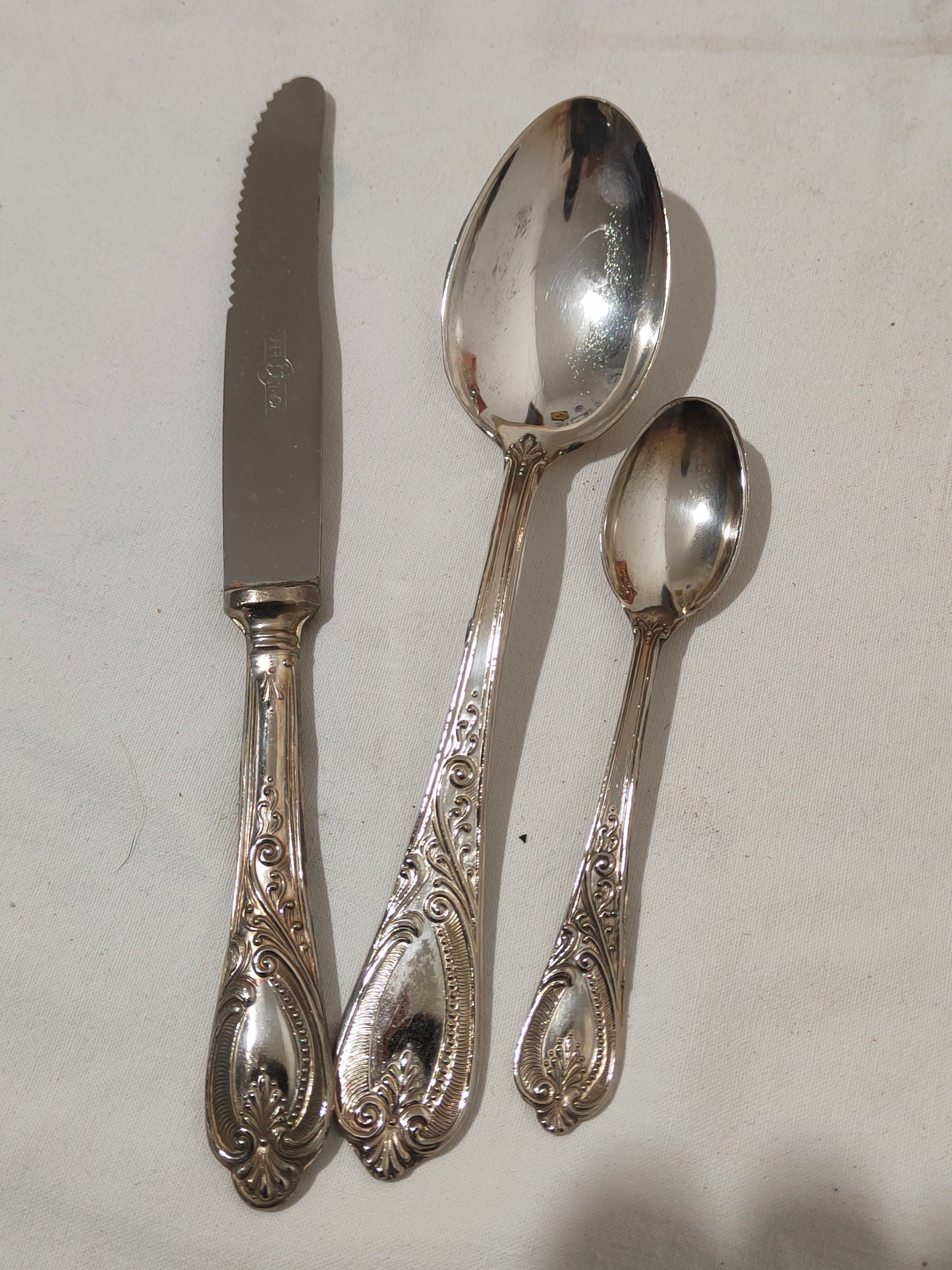 Servizio di Posate in Argento 800 - Tradizione Italiana Intatta