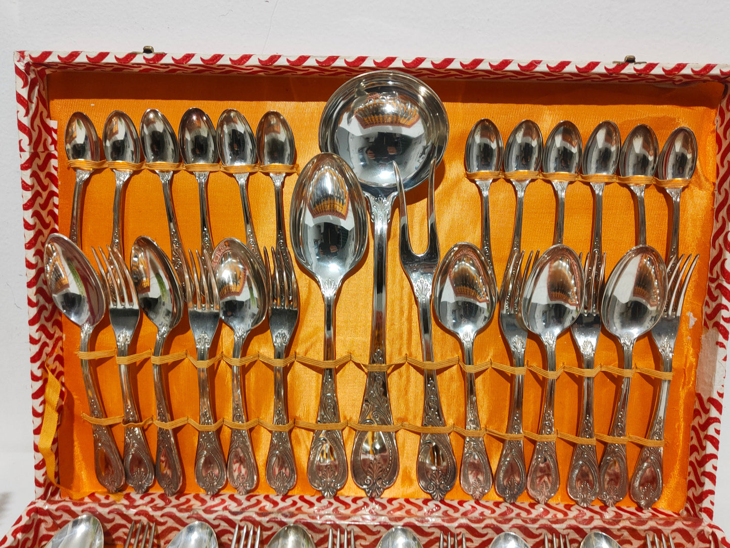 Servizio di Posate in Argento 800 - Tradizione Italiana Intatta
