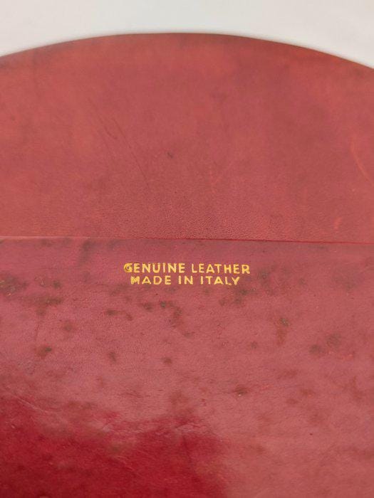 Coppia di fermalibri in legno e pelle made in Italy: un tocco di eleganza e raffinatezza per la tua libreria