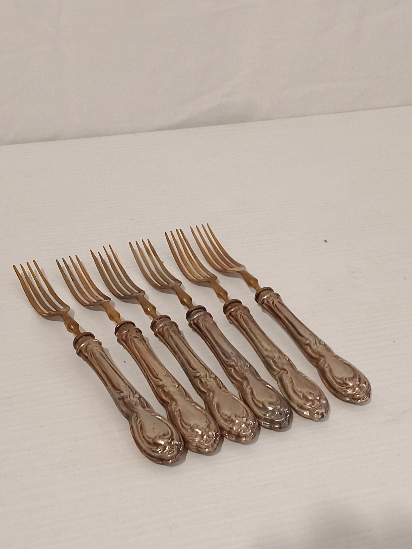 Servizio Posate da Dolce in Argento 800 - Perfetto Regalo vintage