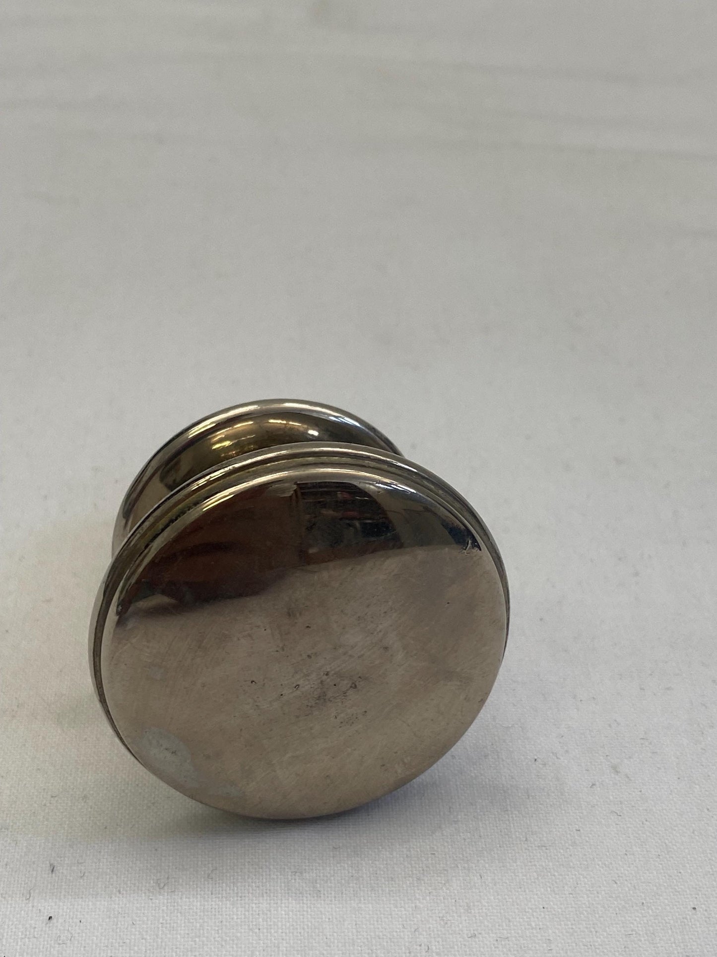 Tappo vintage per bottiglie di champagne placcato argento pesante