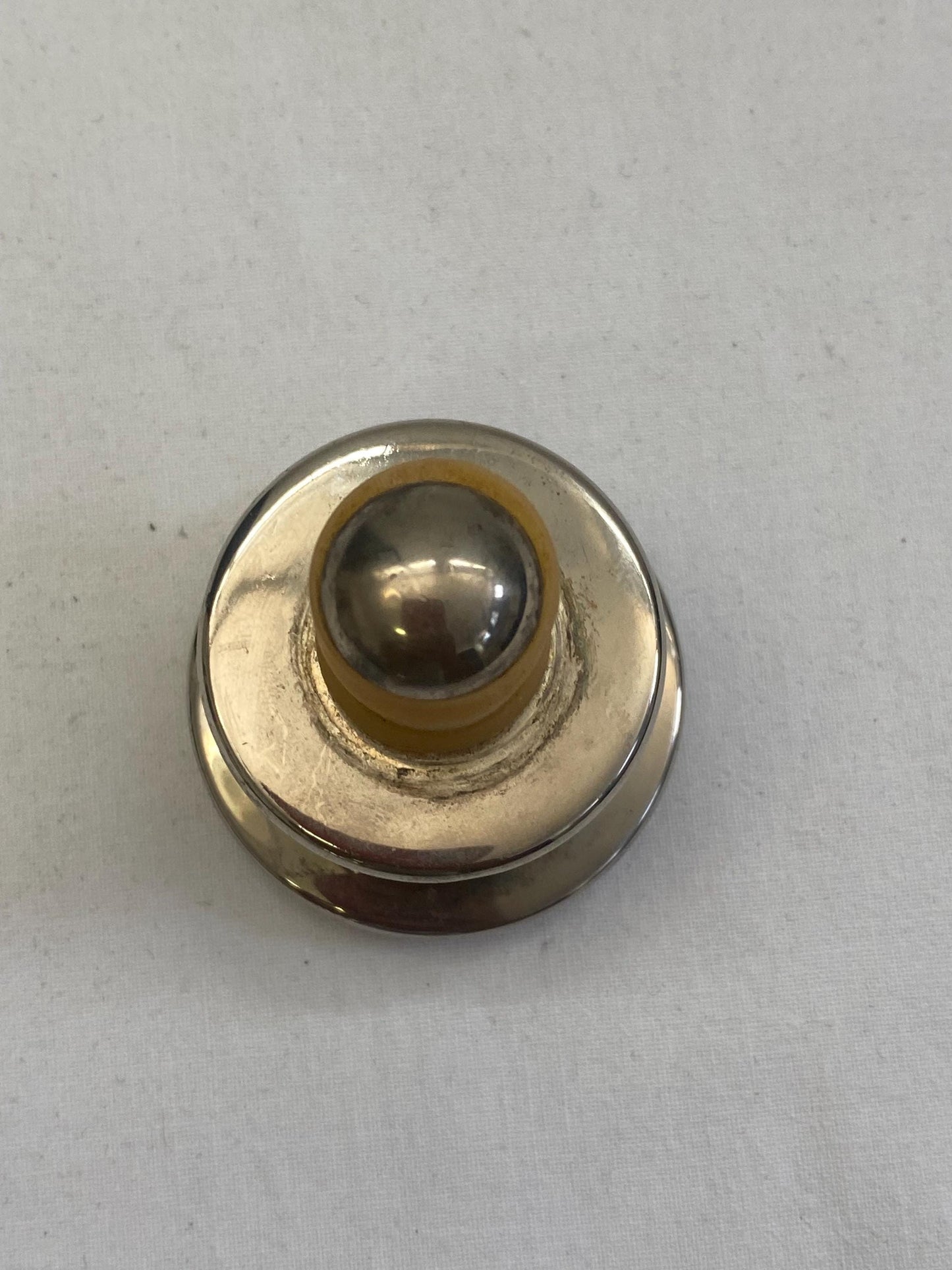 Tappo vintage per bottiglie di champagne placcato argento pesante