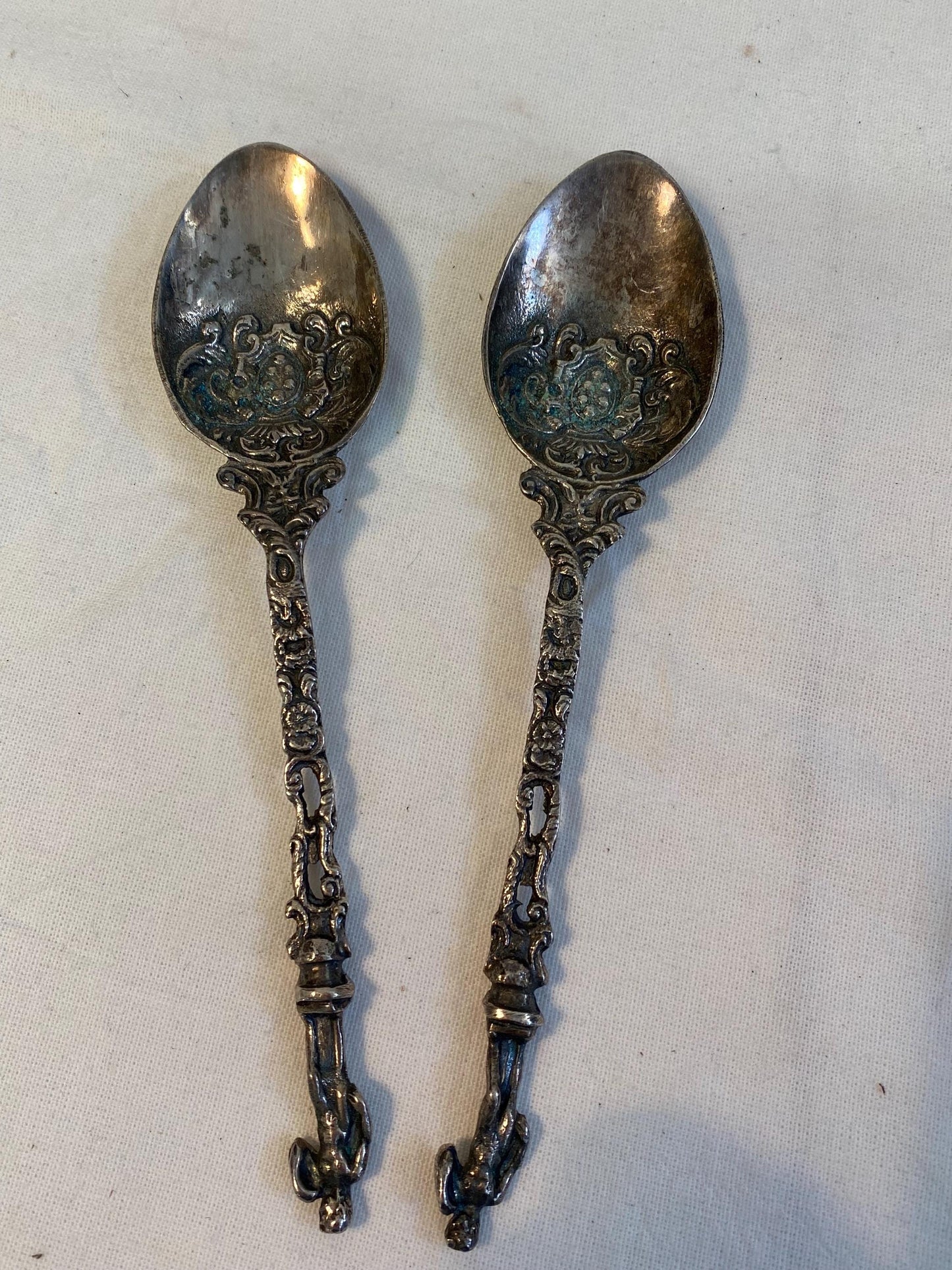 Cucchiai in Argento placcato vintage elegante da collezione per uno stile antico ottimo per servizio di posate sfuse-posti in più a tavola