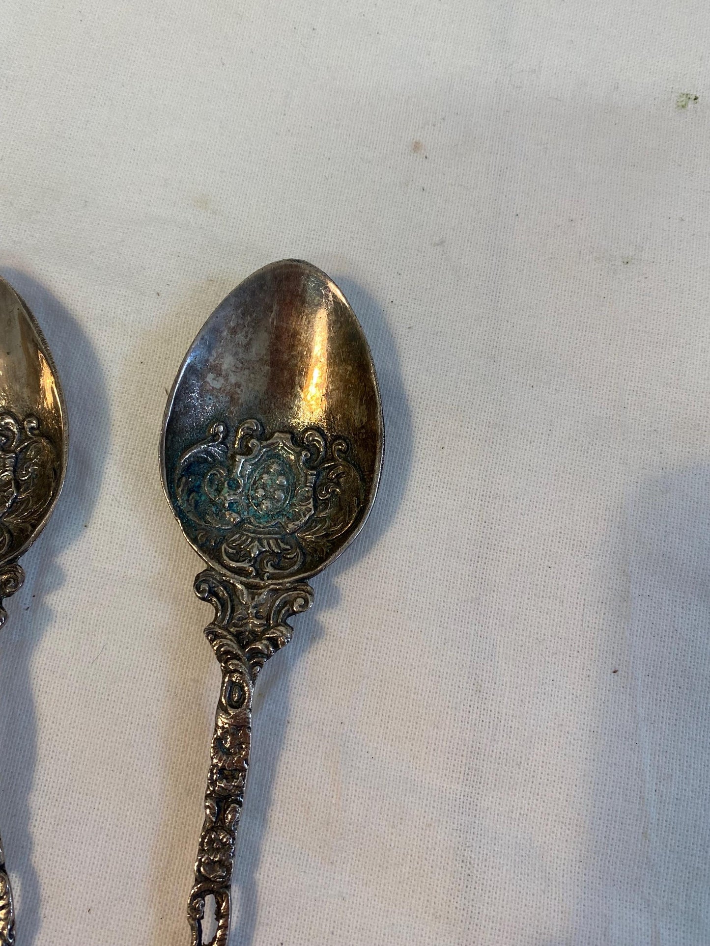 Cucchiai in Argento placcato vintage elegante da collezione per uno stile antico ottimo per servizio di posate sfuse-posti in più a tavola
