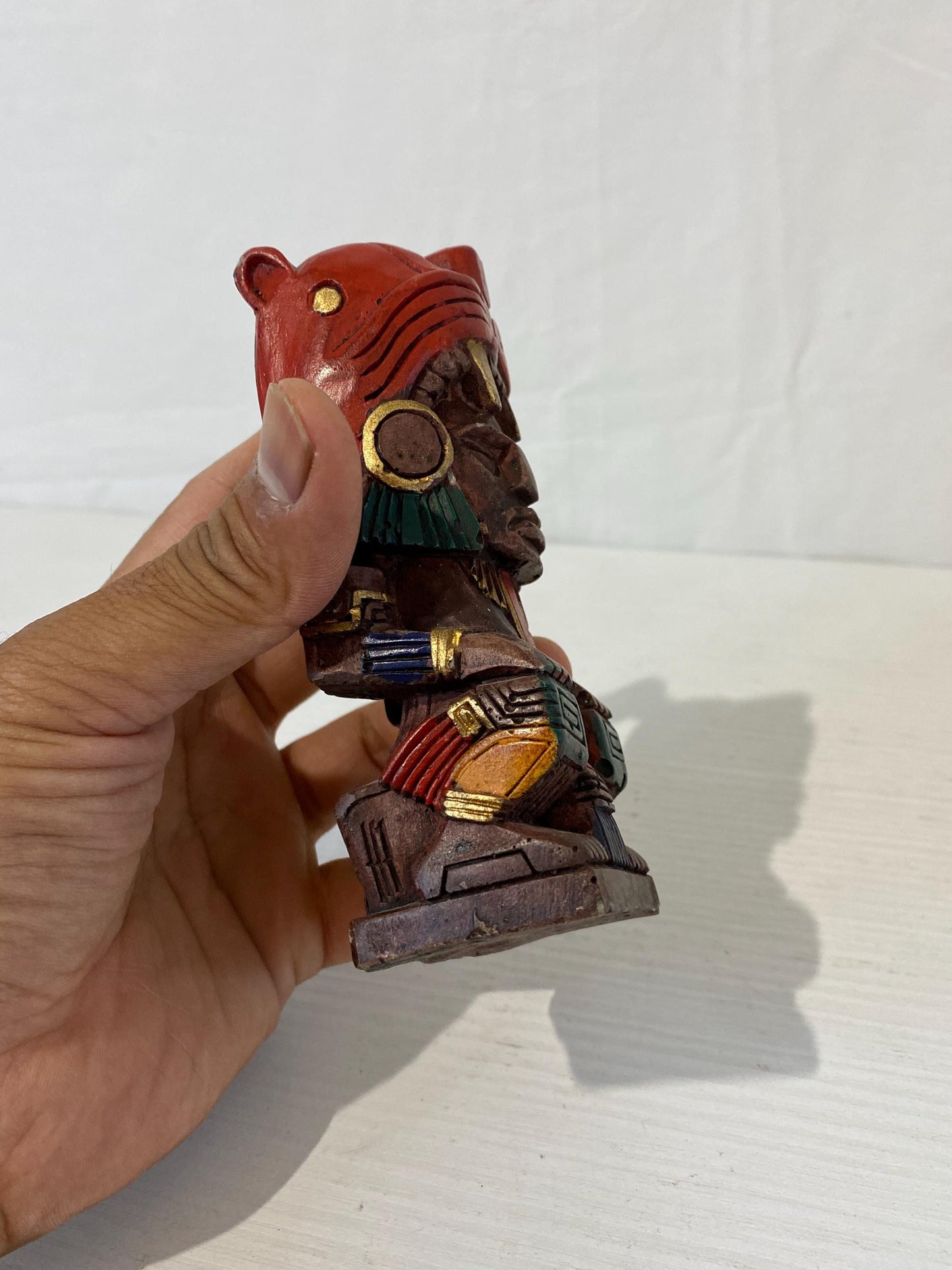 Totem Messicano in Resina Collezione Vintage