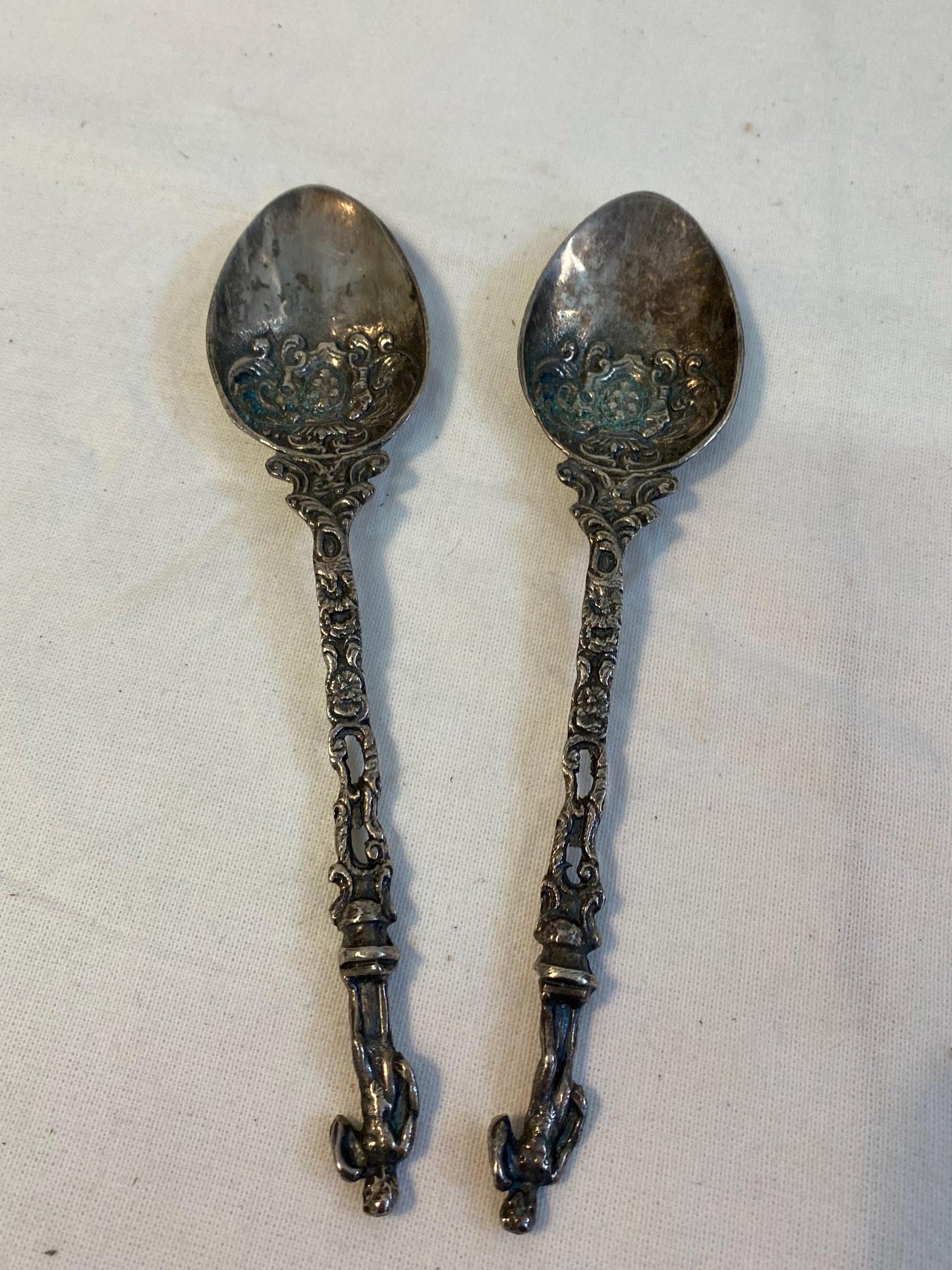 Cucchiai in Argento placcato vintage elegante da collezione per uno stile antico ottimo per servizio di posate sfuse-posti in più a tavola