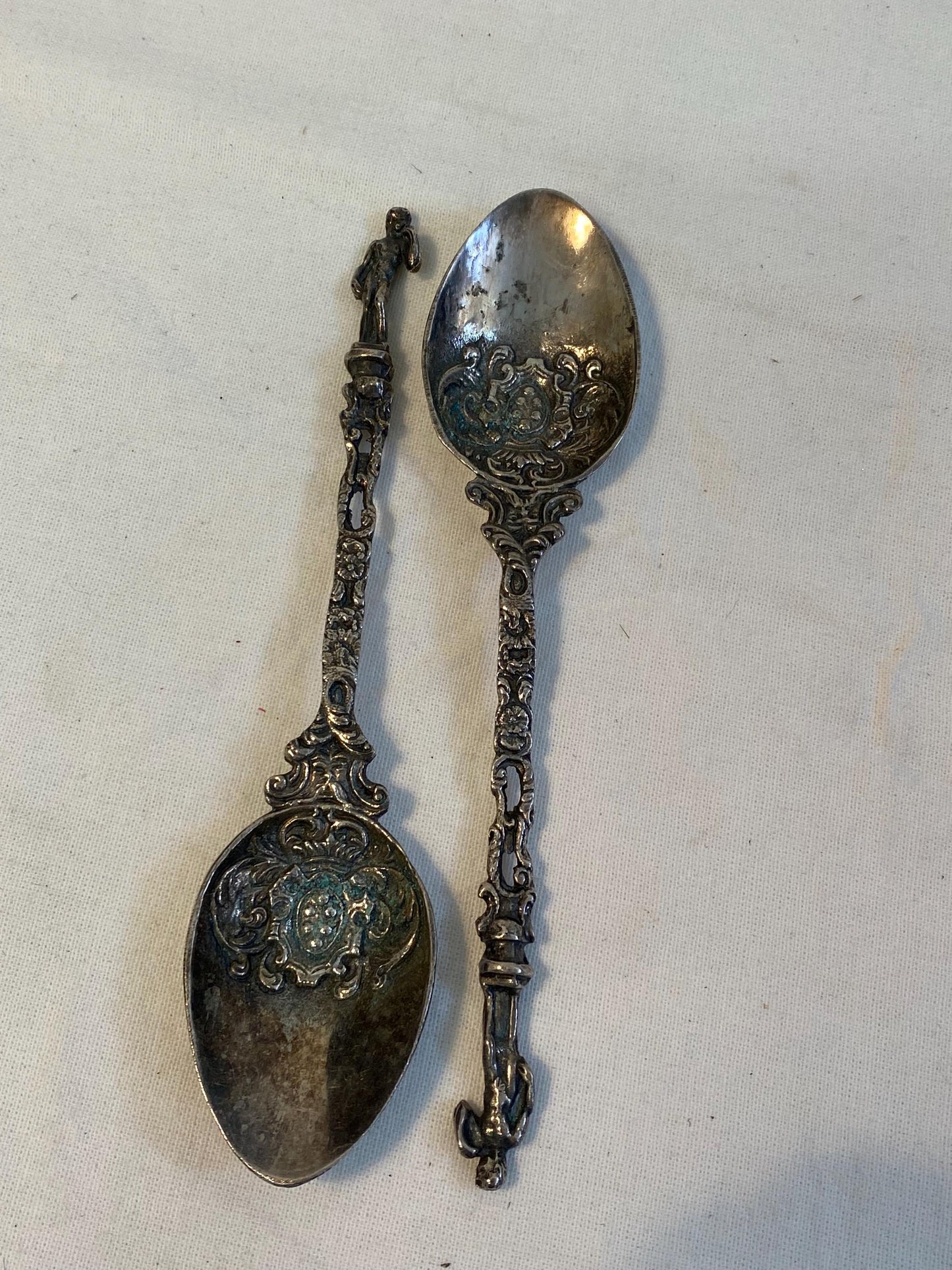 Cucchiai in Argento placcato vintage elegante da collezione per uno stile antico ottimo per servizio di posate sfuse-posti in più a tavola